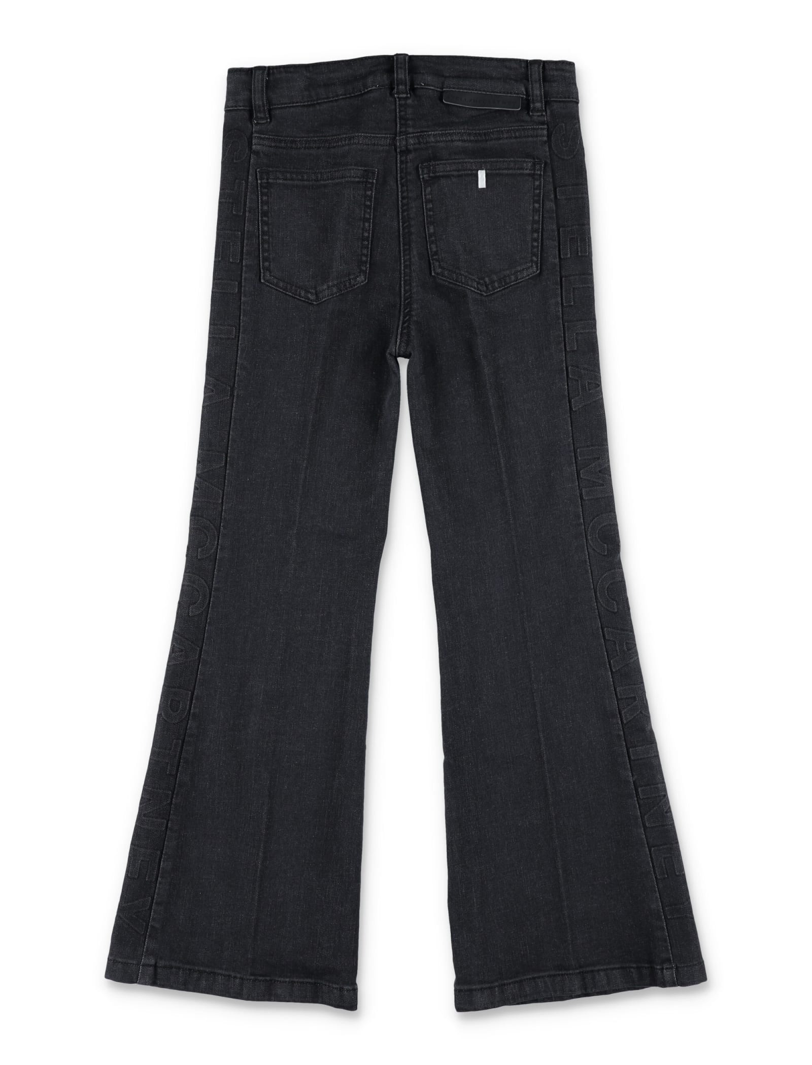Stella Mccartney Flared Jeans In Black
