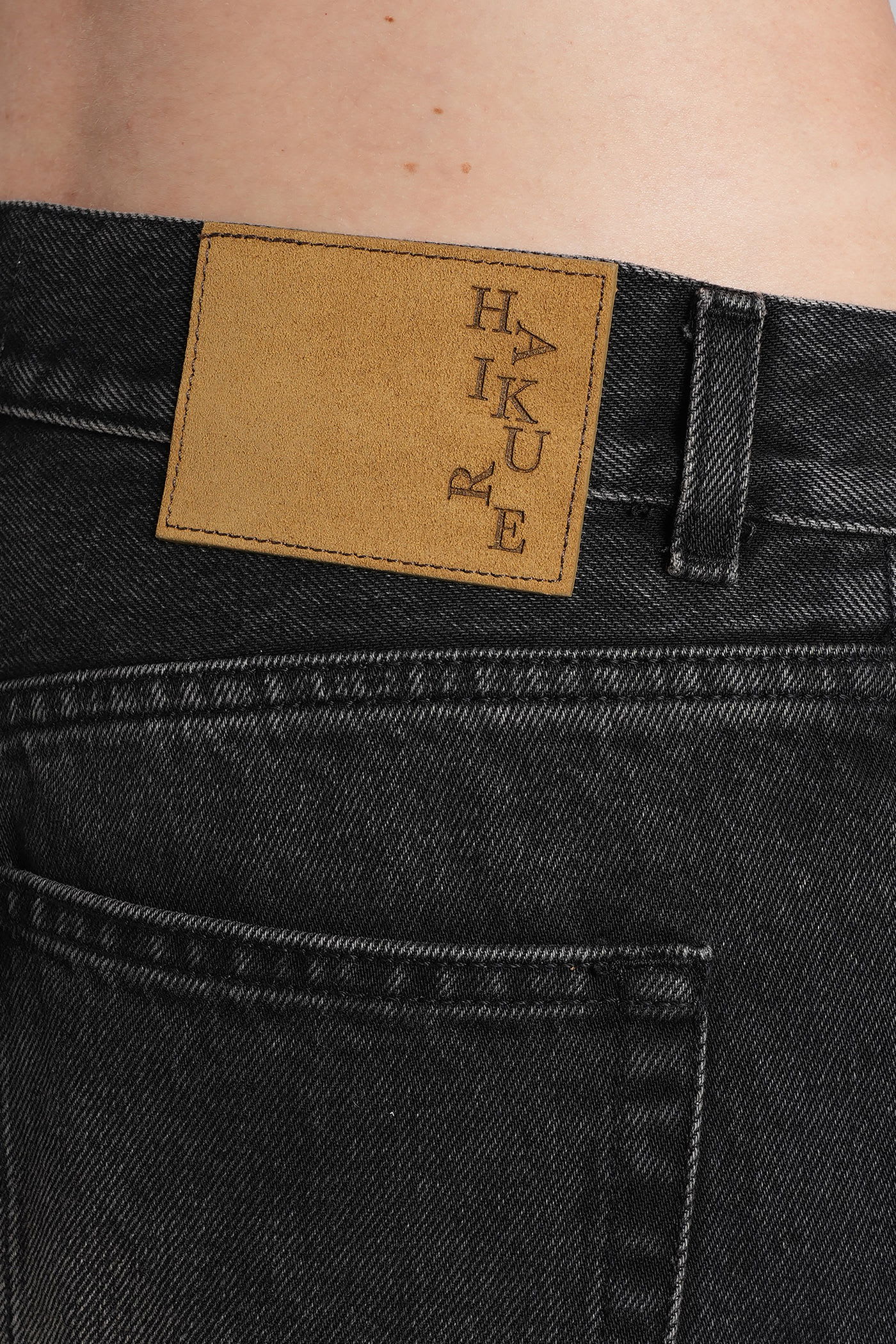 Haikure Bethany Earl Jeans In Black Denim In Black