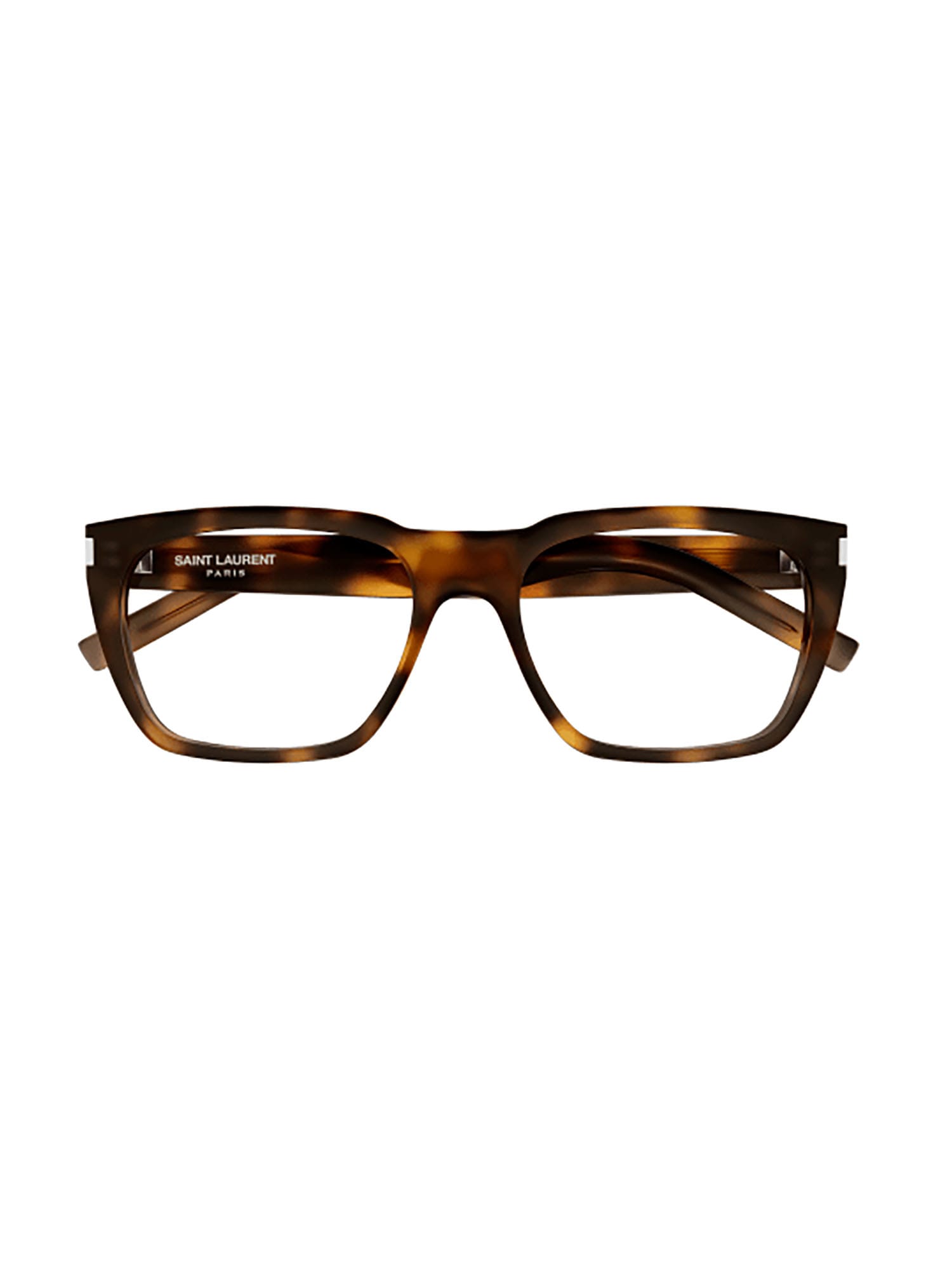 Shop Saint Laurent Sl 598 Opt Eyewear In Havana Havana Transpa