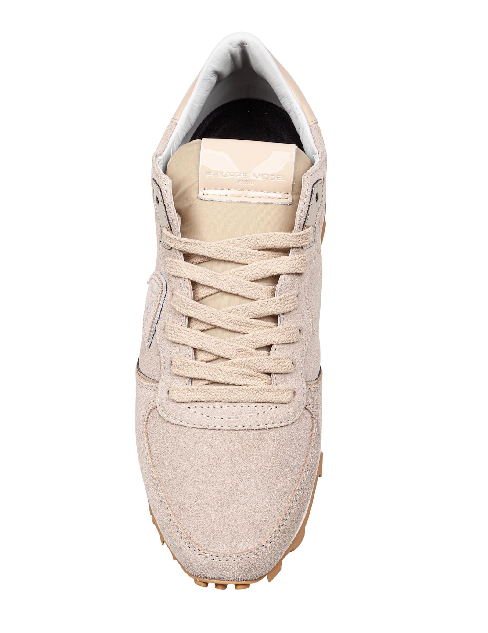 PHILIPPE MODEL SNEAKERS TROPEZ IN CAMOSCIO COLORE BEIGE