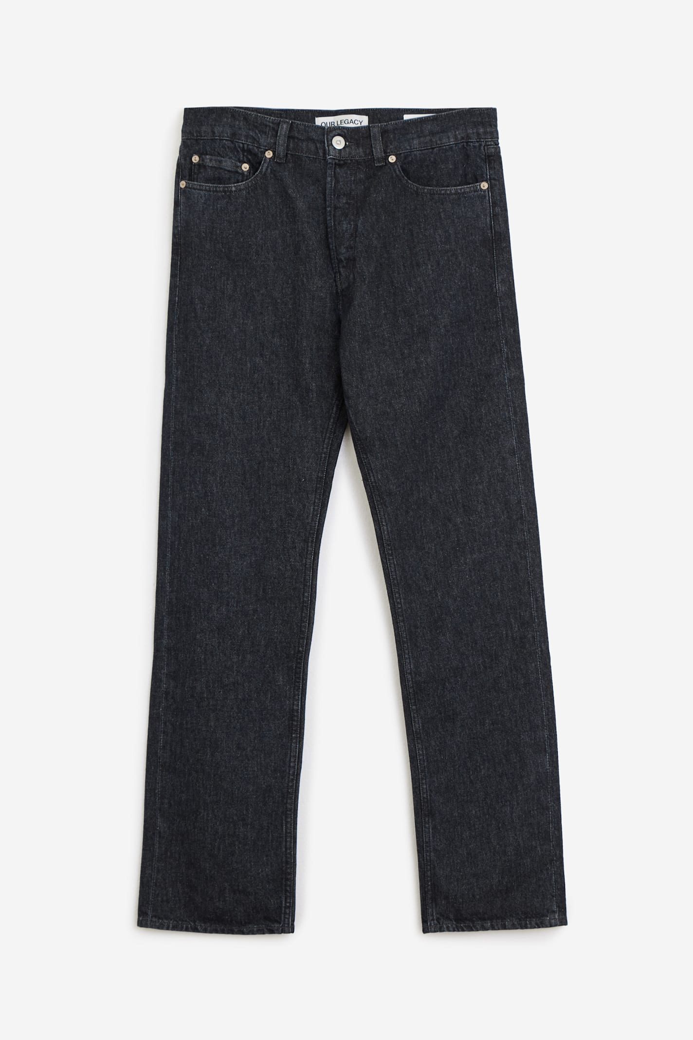 Shop Our Legacy First Cut Jeans In Dark Navy