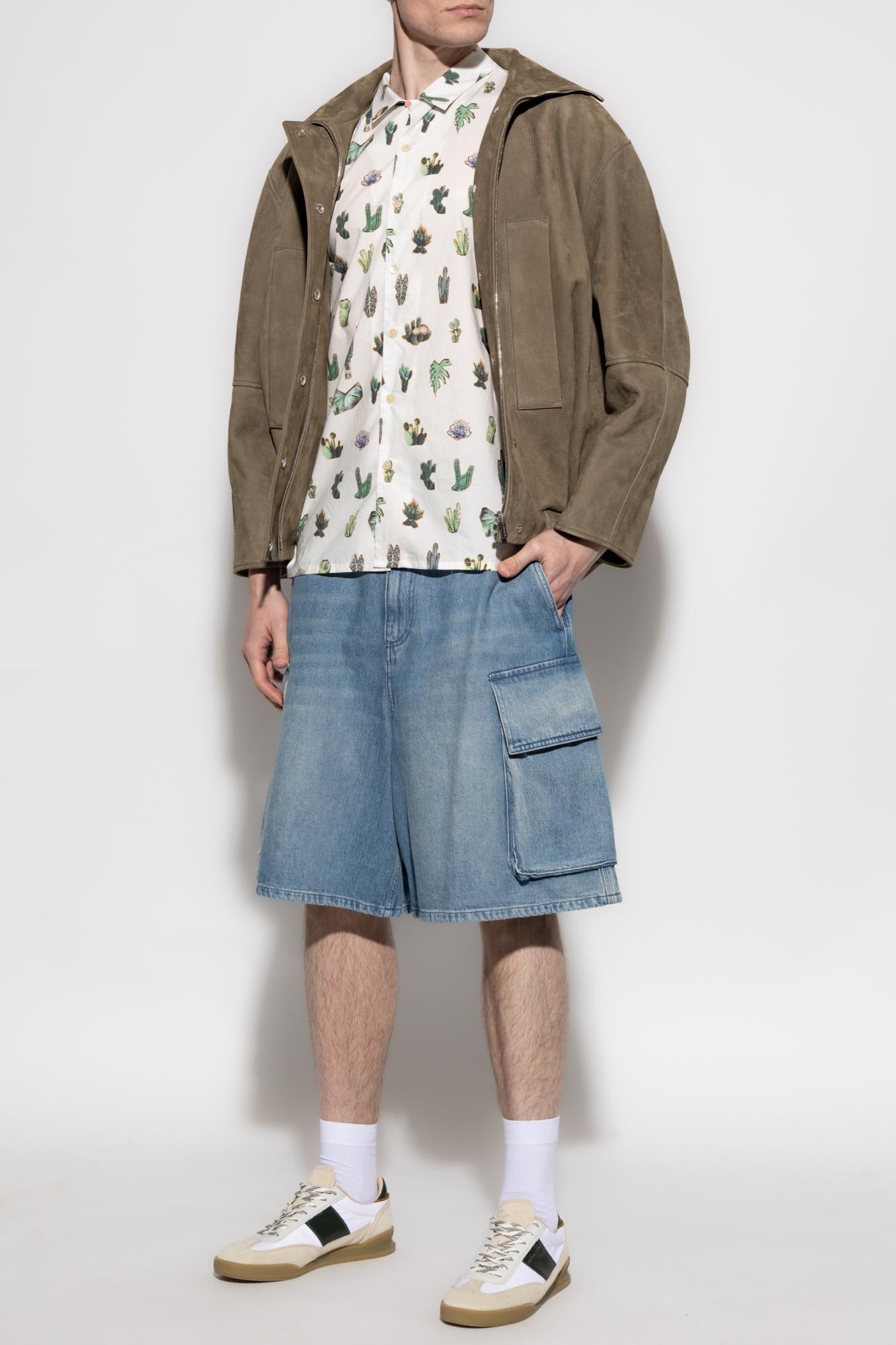Shop Paul Smith Ps Short Sleeve Shirt In White