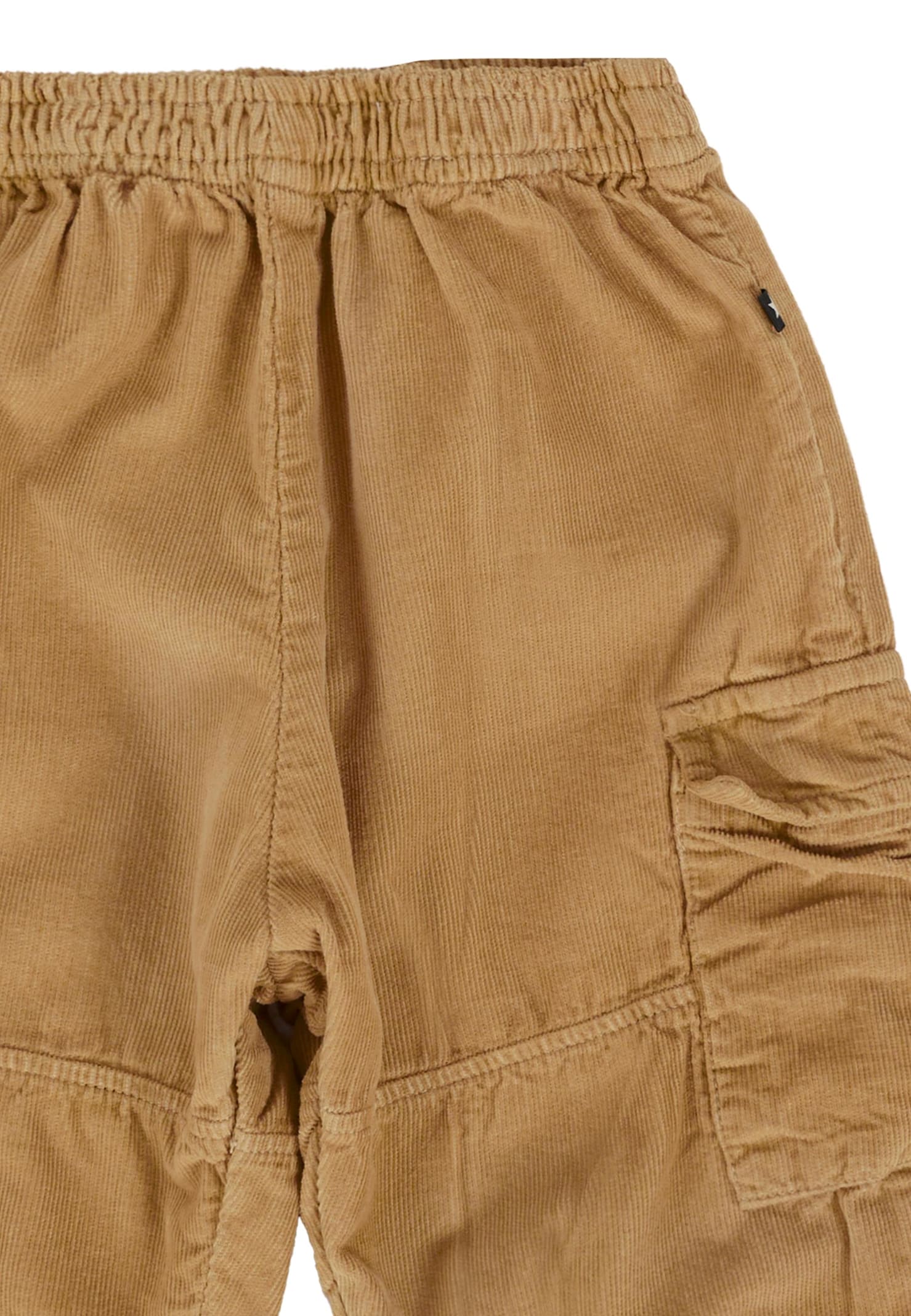 Molo Brown Trousers For Baby Boy In Brown