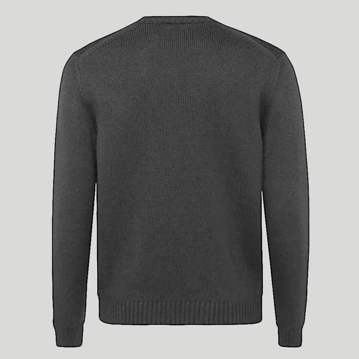 Shop Zanone Grey Wool Sweater In Antracite