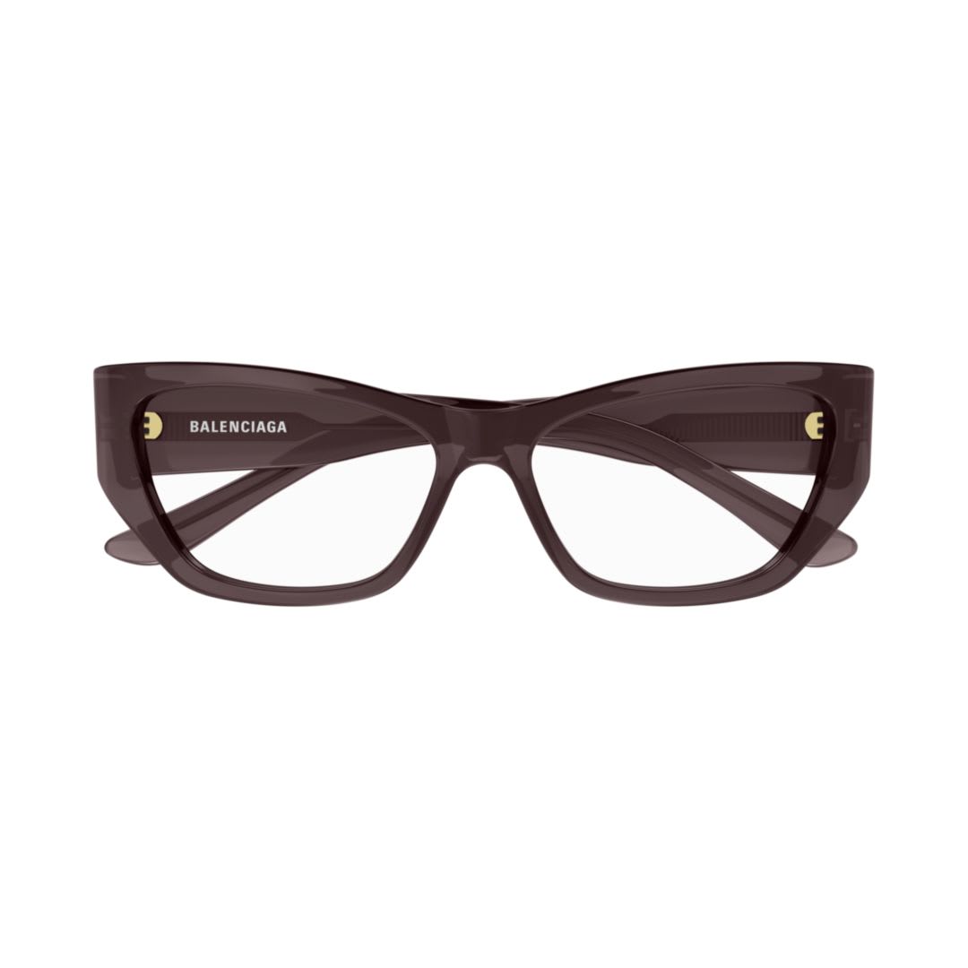 Balenciaga Bb0372o-004 Violet-violet-transparent In Violet-violet-transparent