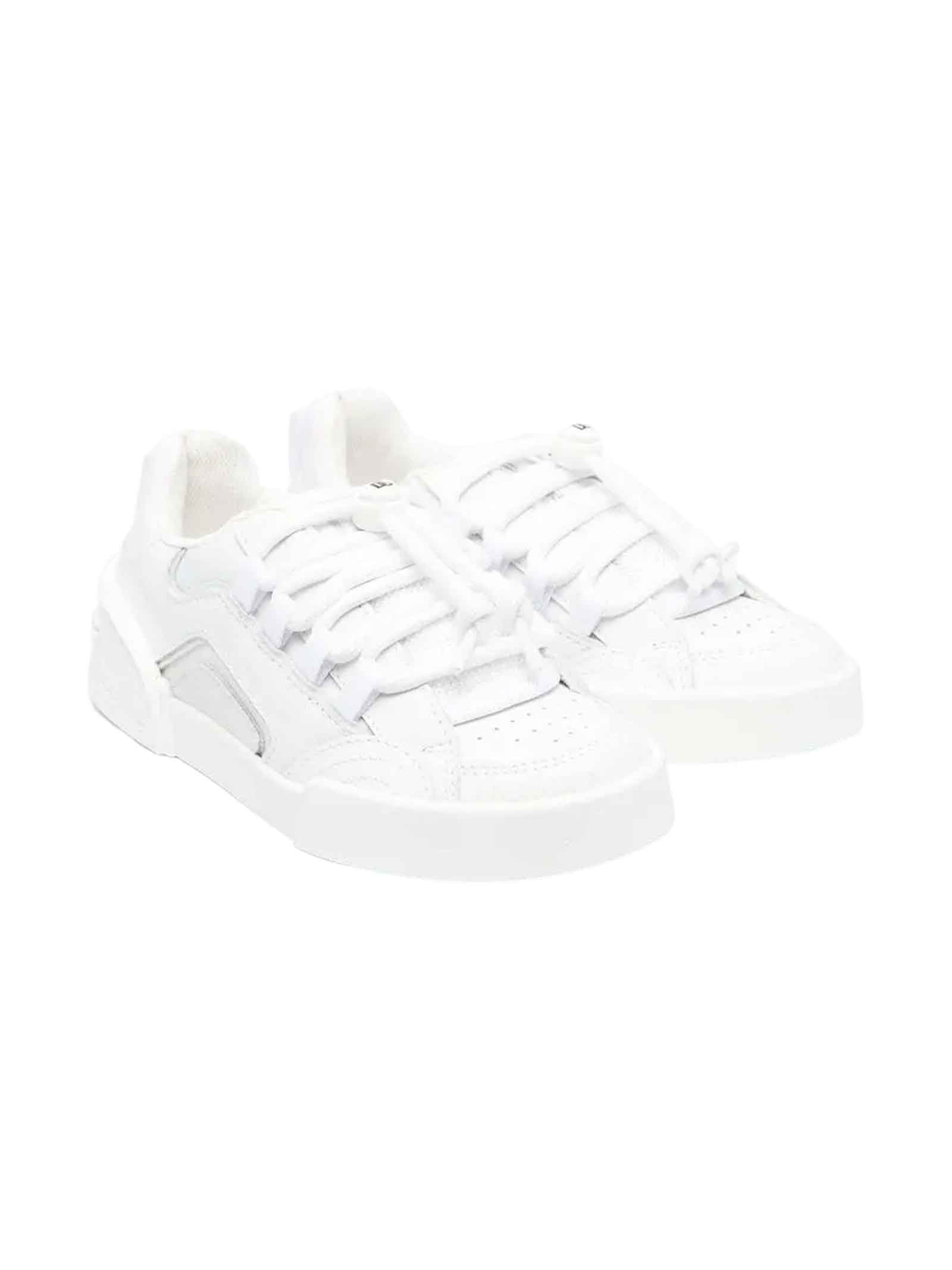 Dolce & Gabbana White Sneakers Unisex