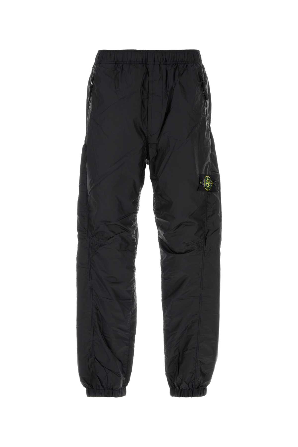 Stone Island Midnight Blue Nylon Joggers Stone Island Midnight Blue Nylon Joggers