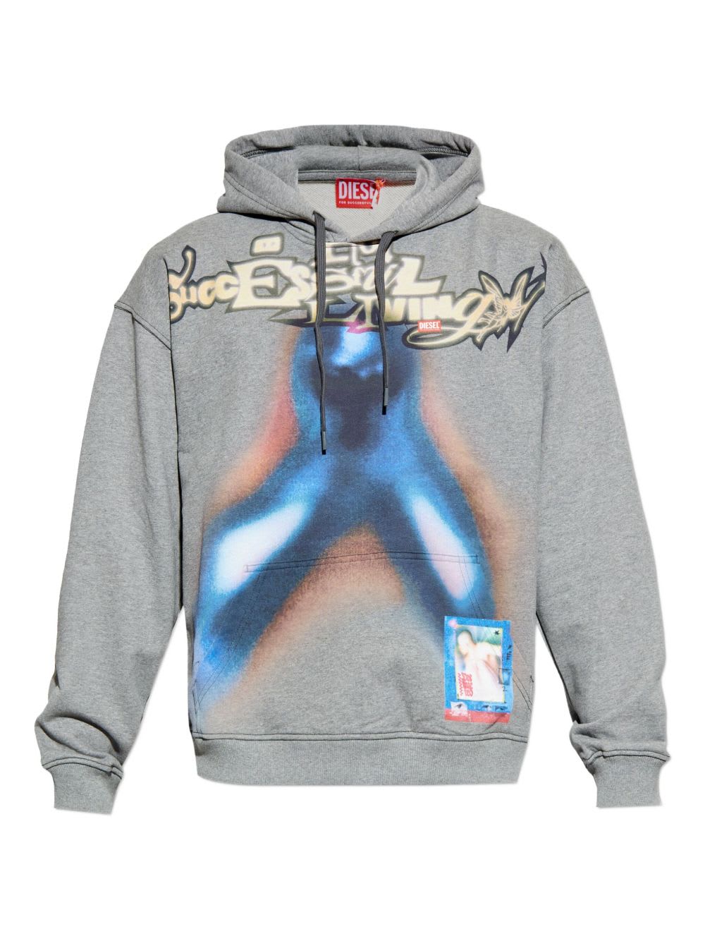 Diesel S-boxt Sweatshirt With Print