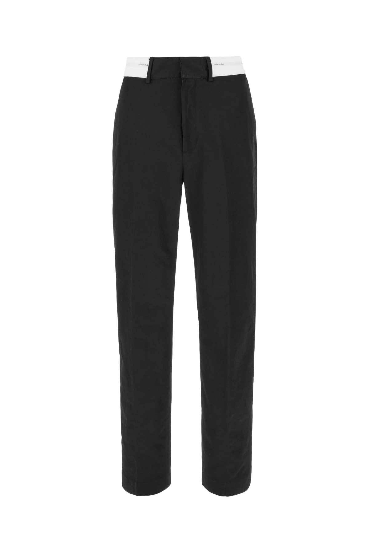 Palm Angels Black Cotton Pants