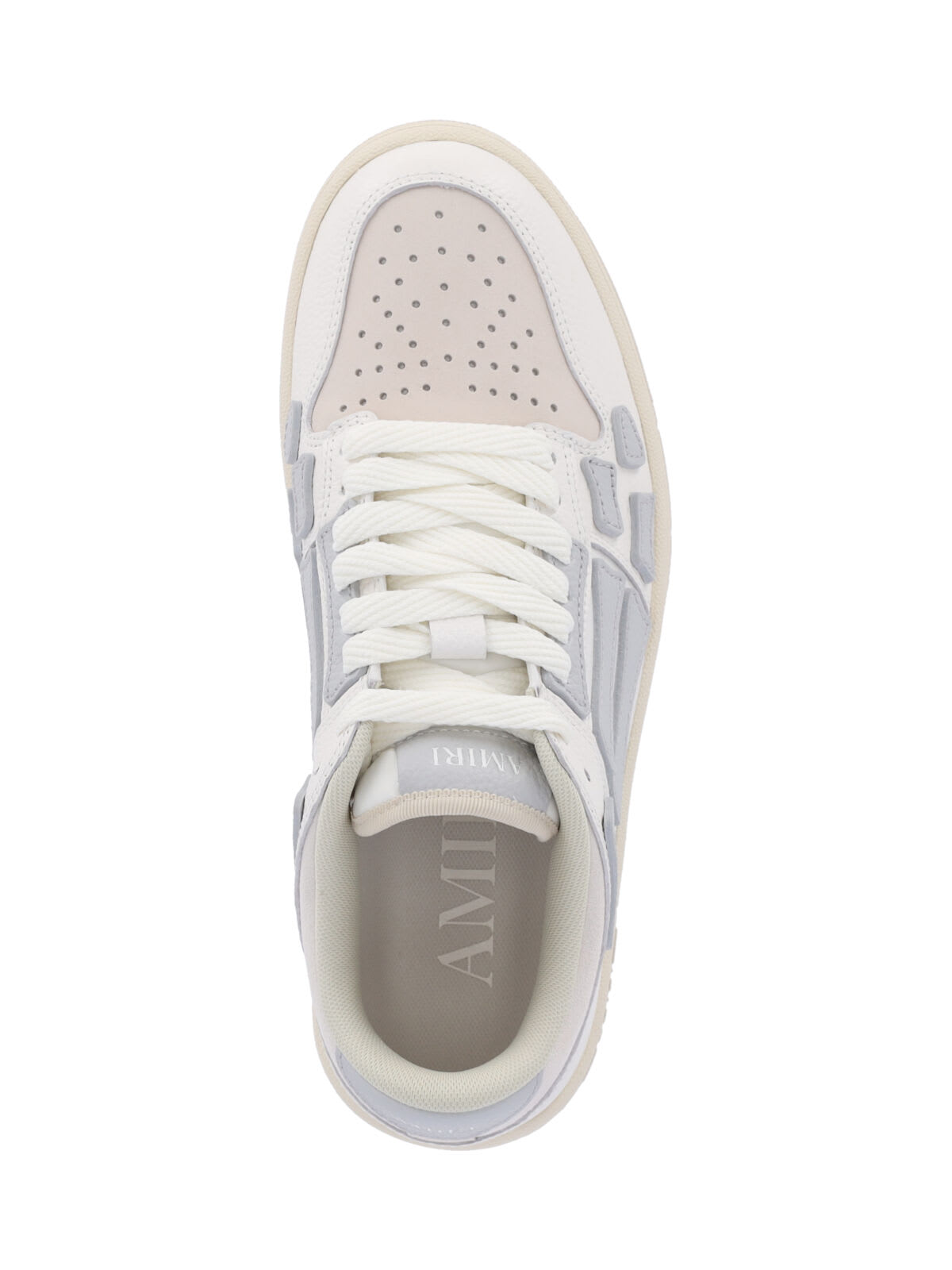 Amiri Skel Top Low Sneakers In Neutral