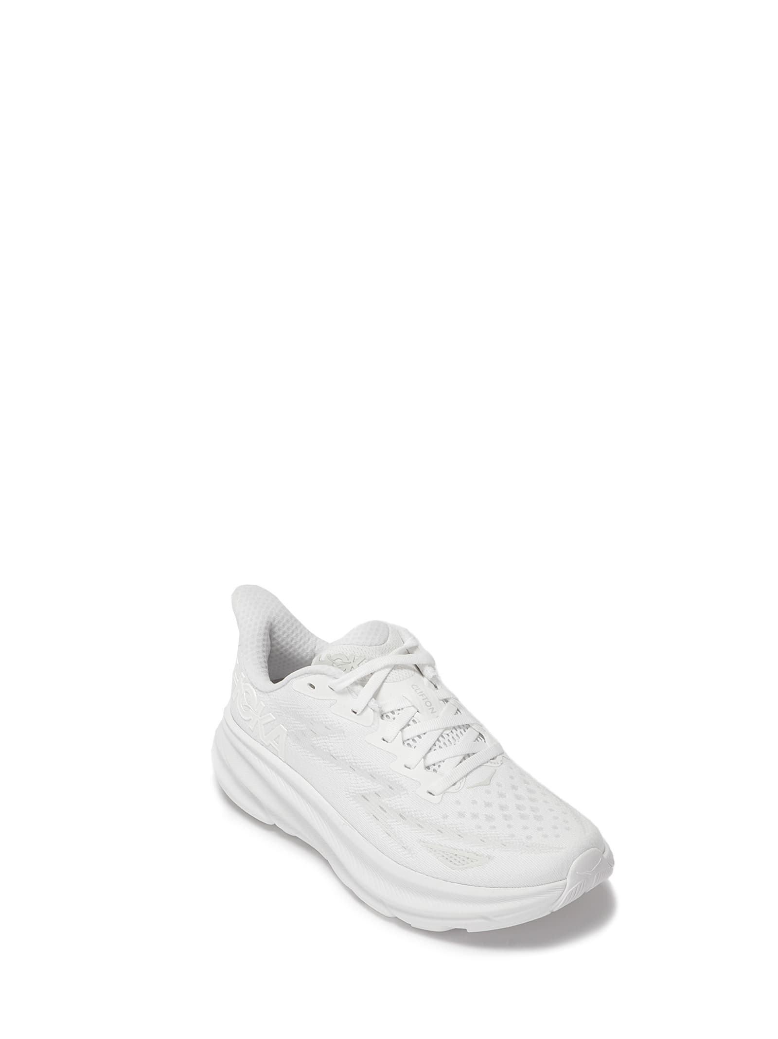 Hoka Clifton 9 In White / White