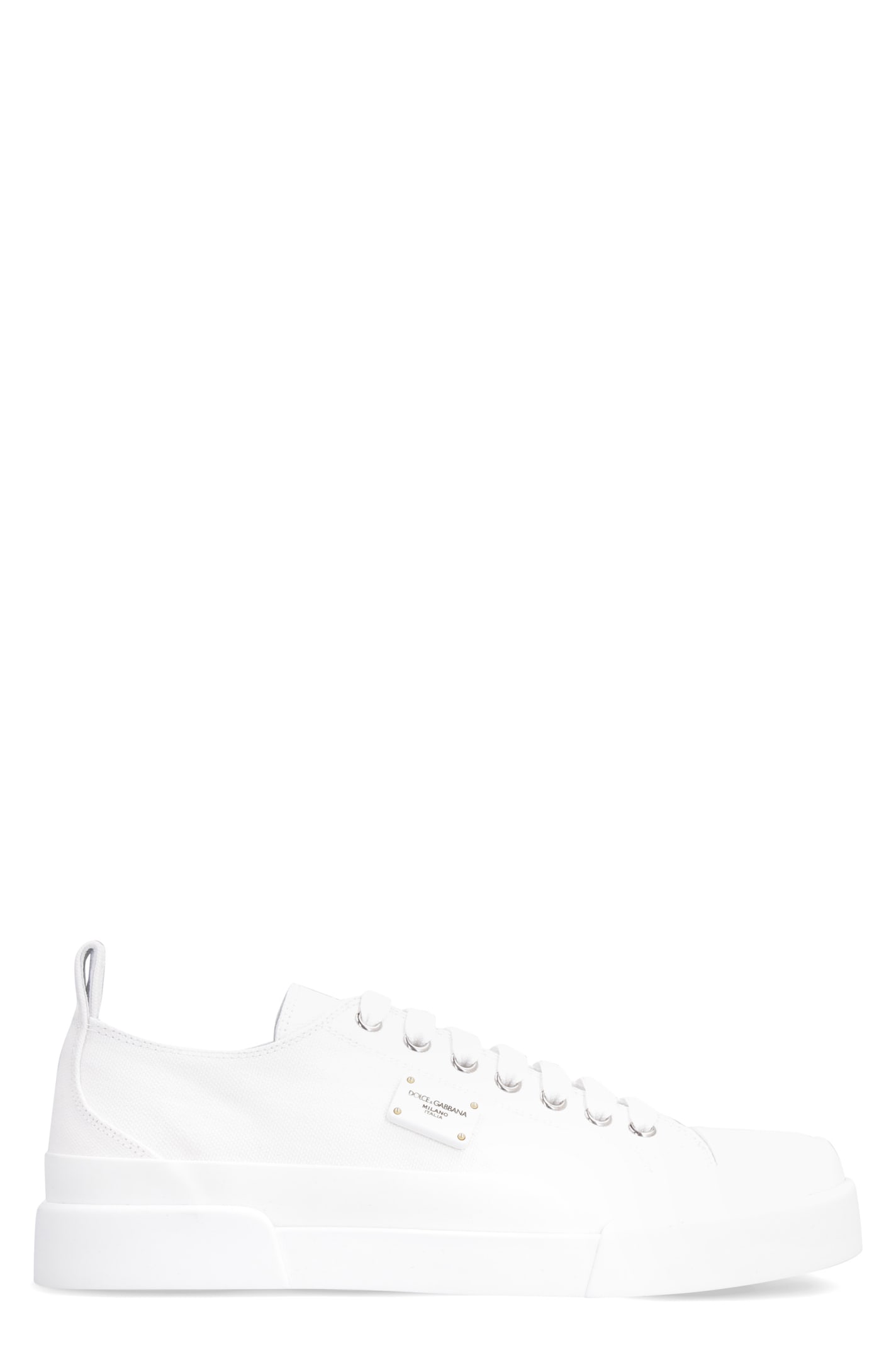 Dolce & Gabbana Portofino Canvas Low-top Sneakers