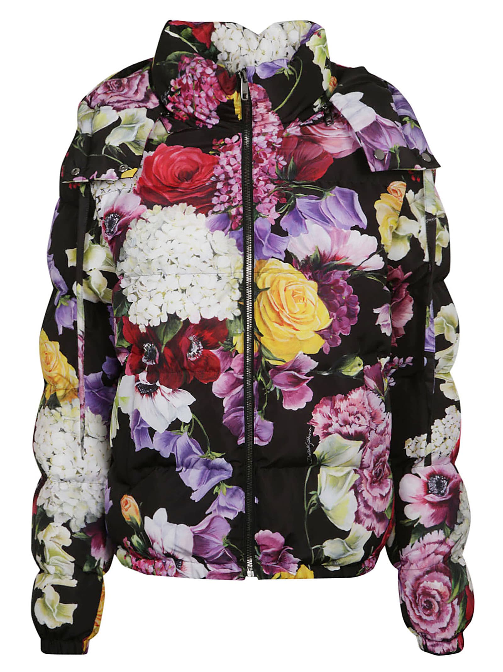 Dolce & Gabbana All-over Floral Printed Bomber