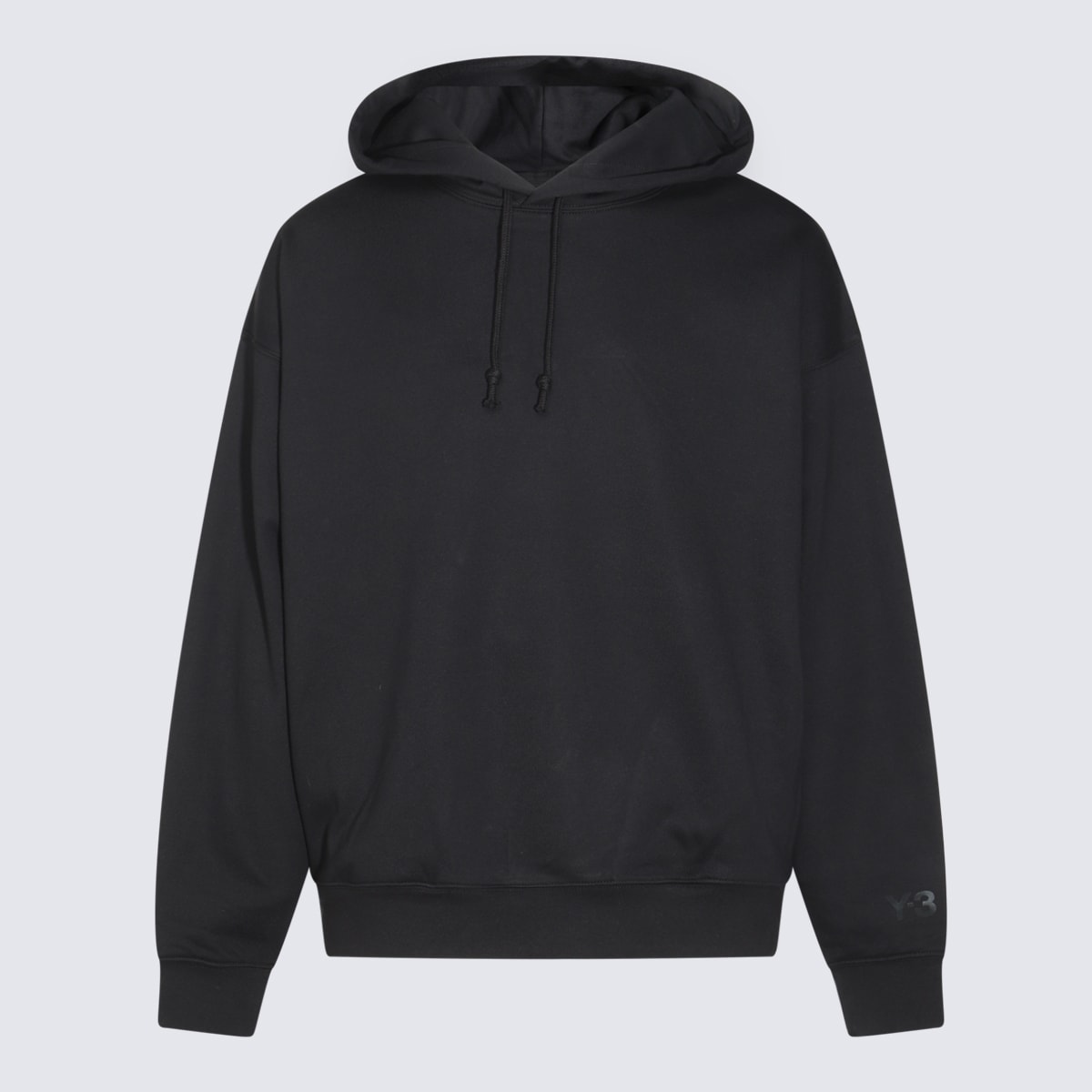 Shop Y-3 Black Cotton Blend Sweatshirt