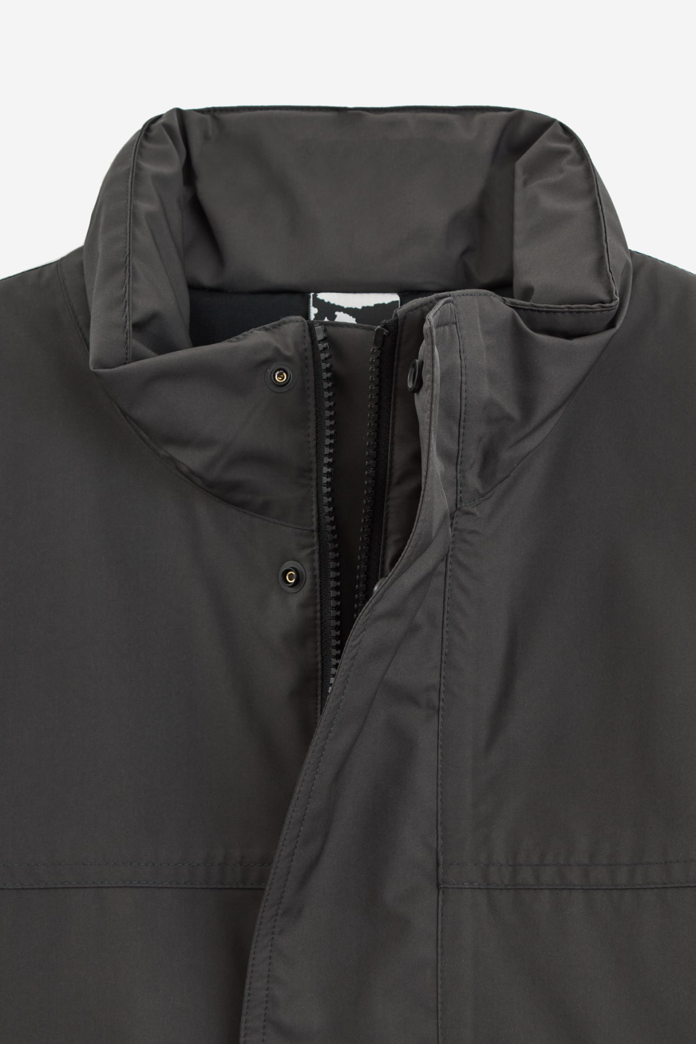 Shop Gr10k Insulated Padded Jacket In Grey