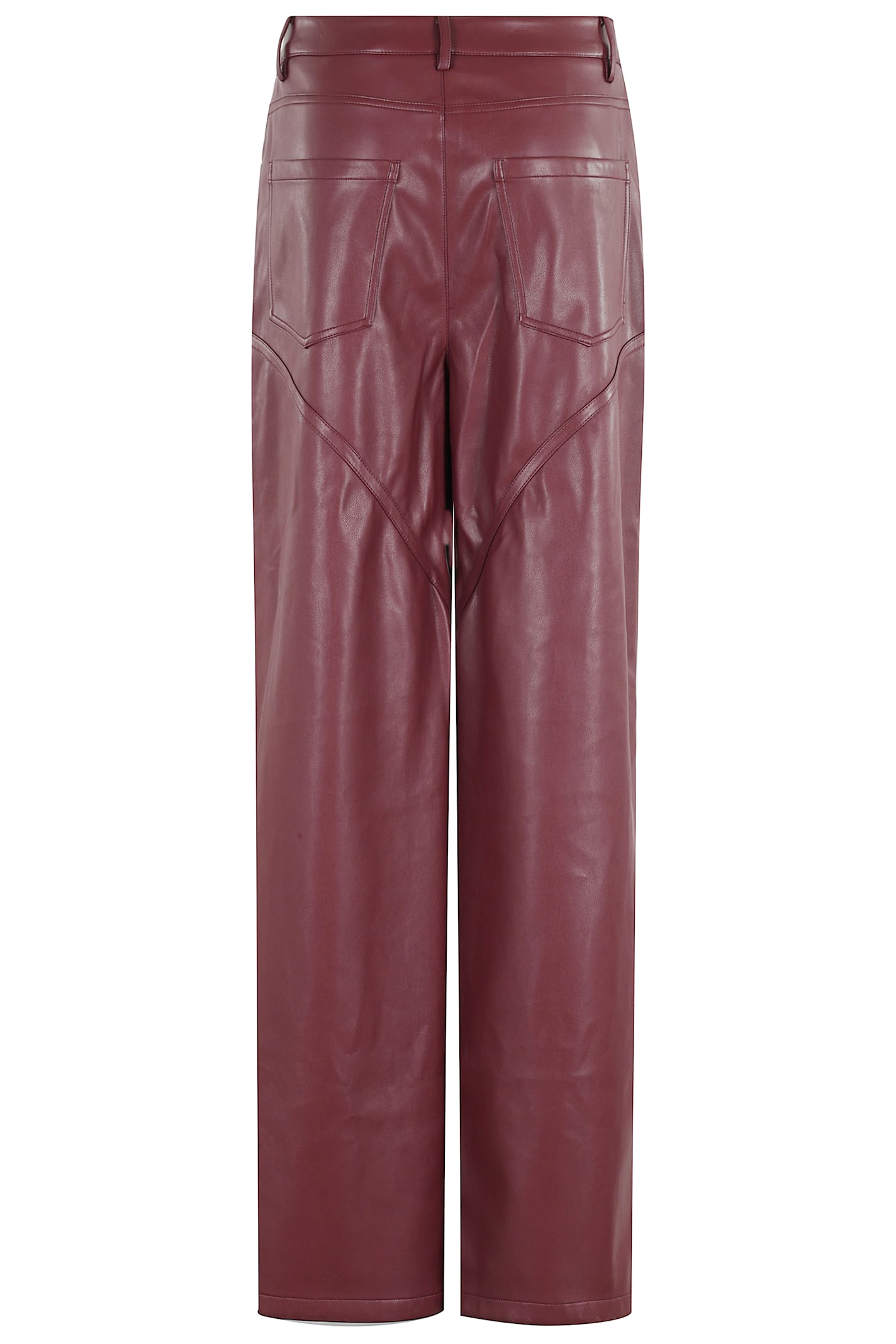 Rotate Birger Christensen Trousers In Brown