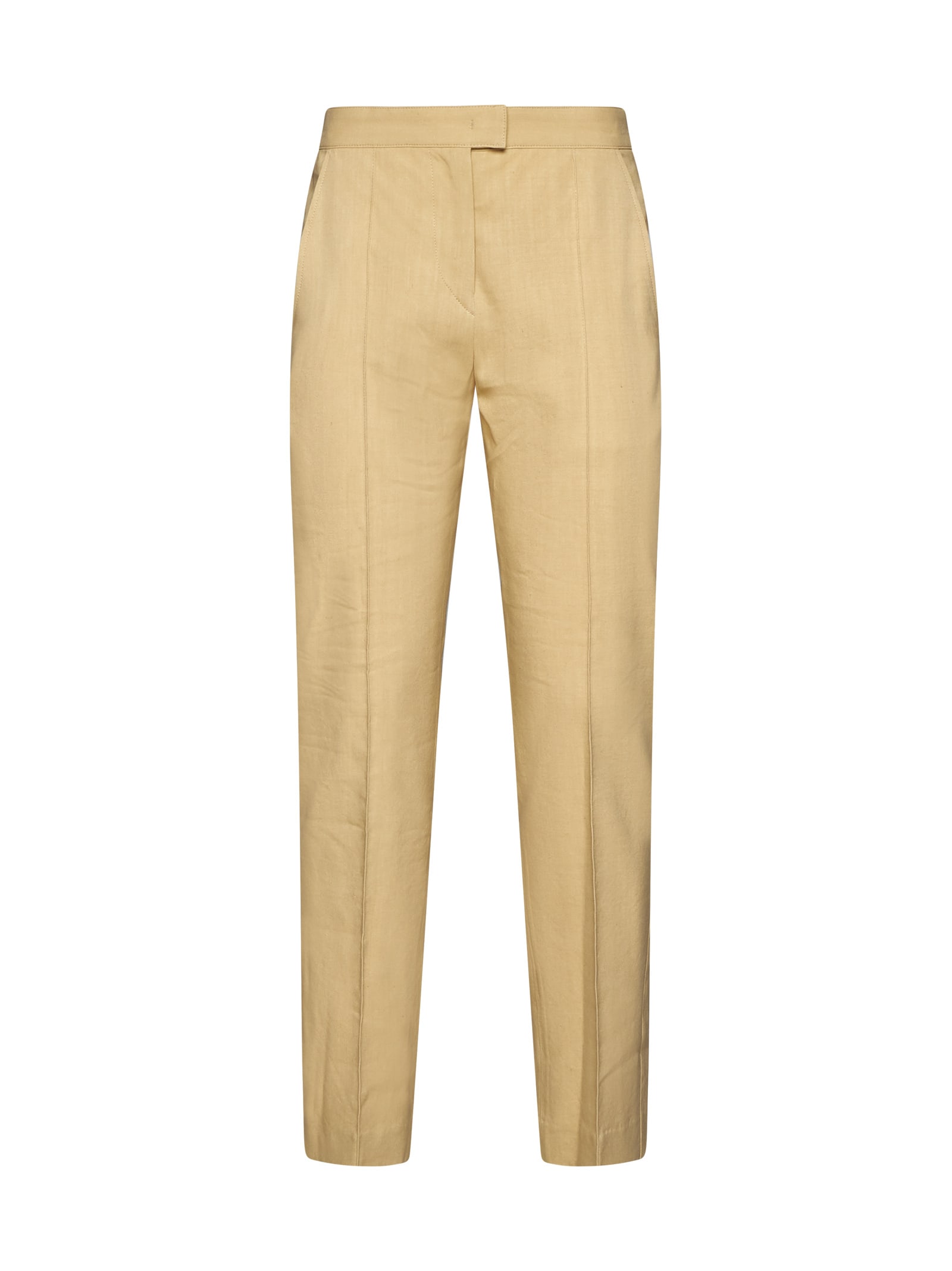 Shop Isabel Marant Pants In Straw