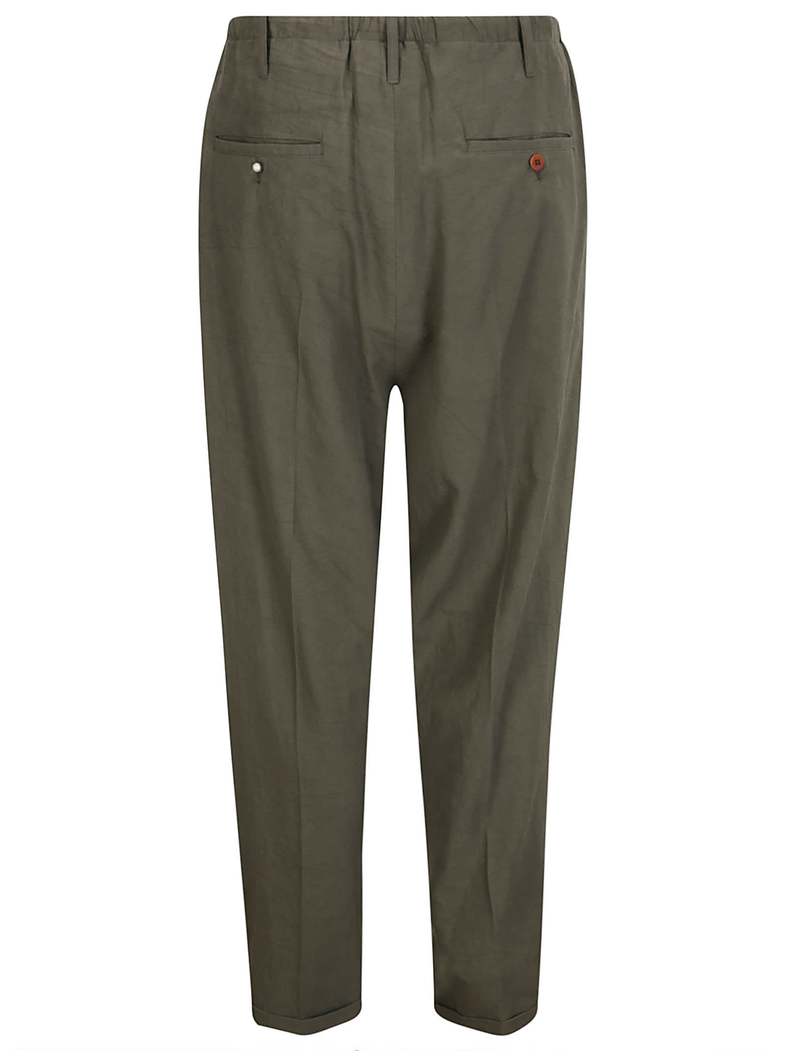 Shop Magliano New Peoples Pants In Mud Pie
