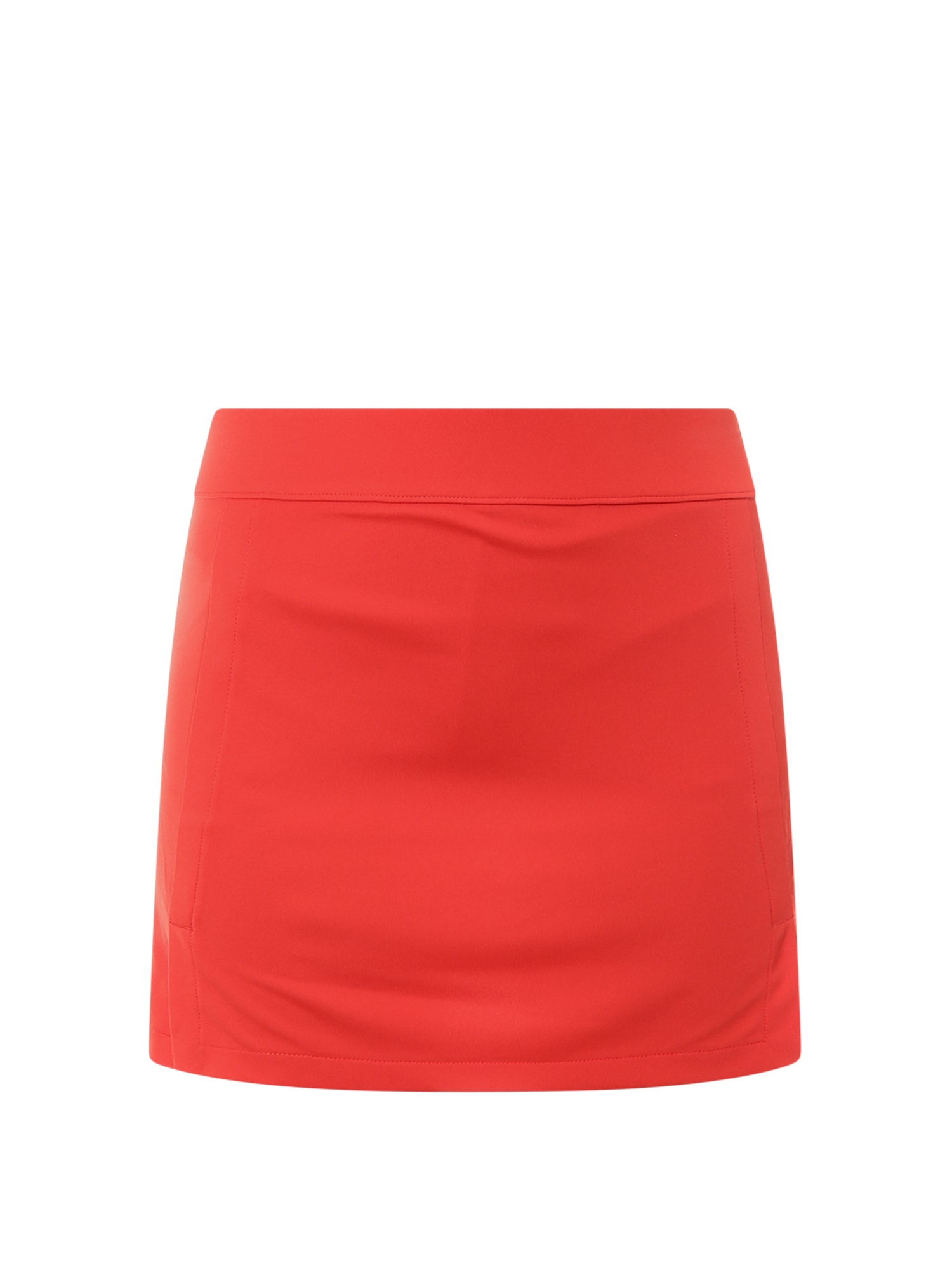 Shop J. Lindeberg Amelie Skirt In Red