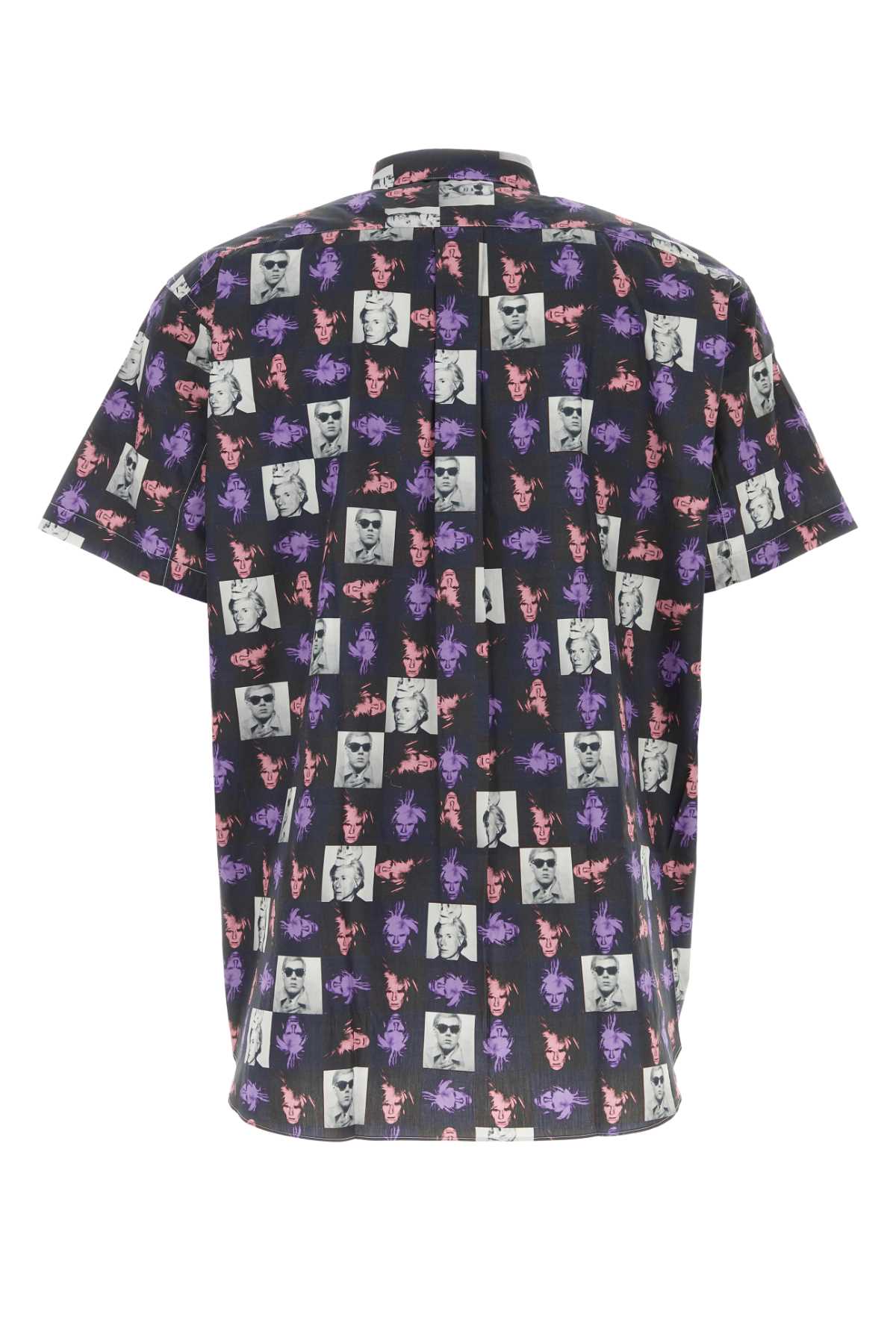 Shop Comme Des Garçons Printed Poplin Shirt In Printf
