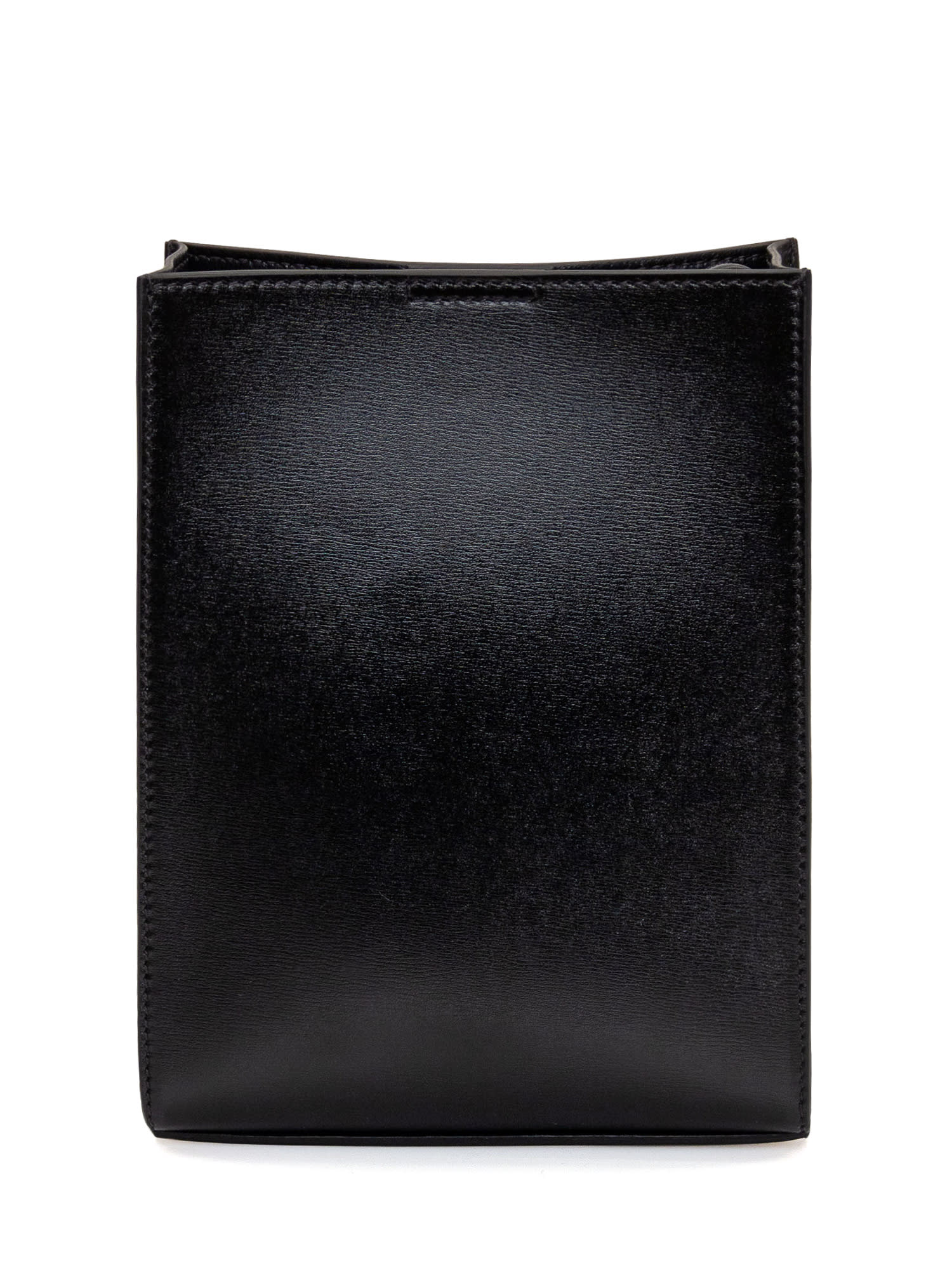 Shop Jil Sander Tangle Bag In Black