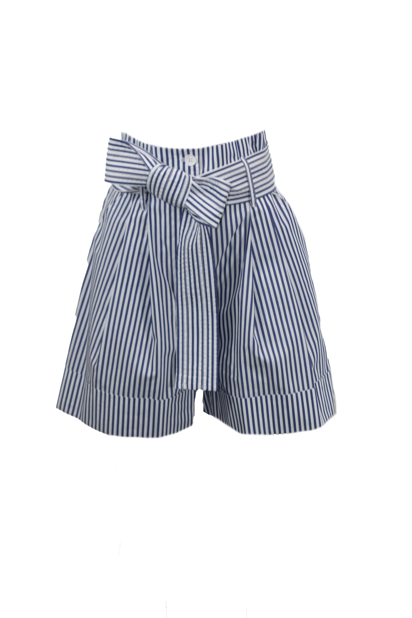 Parosh Cotton Striped Shorts