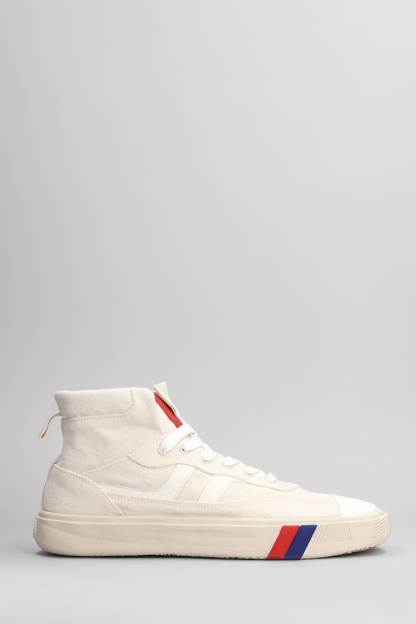 Royal Ll Orbit Sneakers In Beige Canvas