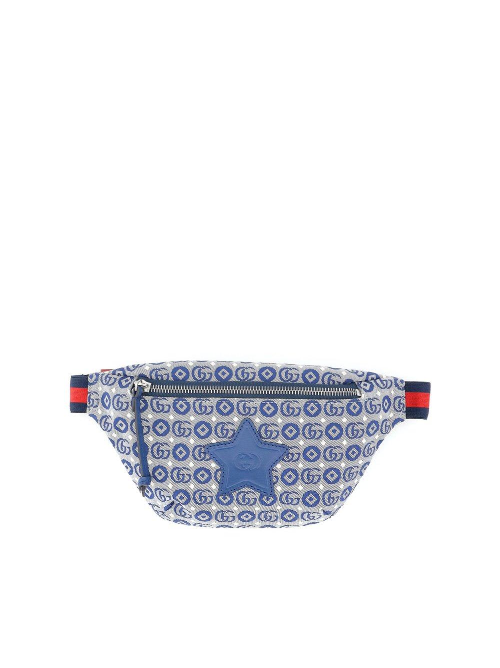 Gucci All-over Patterned Zipped Belt Bag