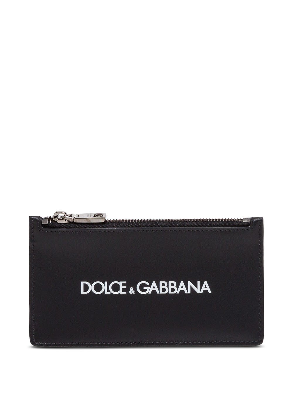 Dolce & Gabbana Card Holder With Logo Print