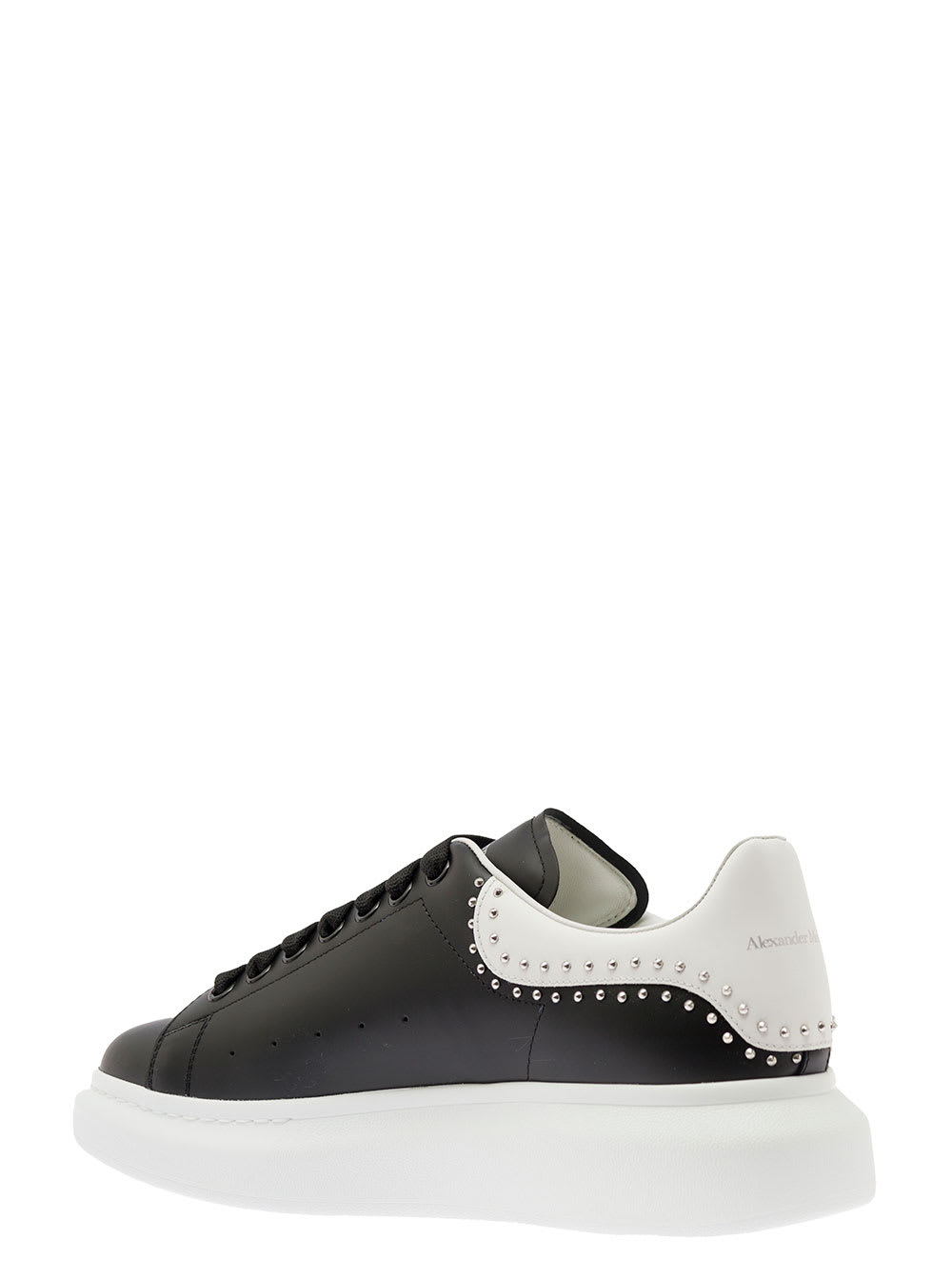 Alexander Mcqueen Studded Oversized Sneakers In Black