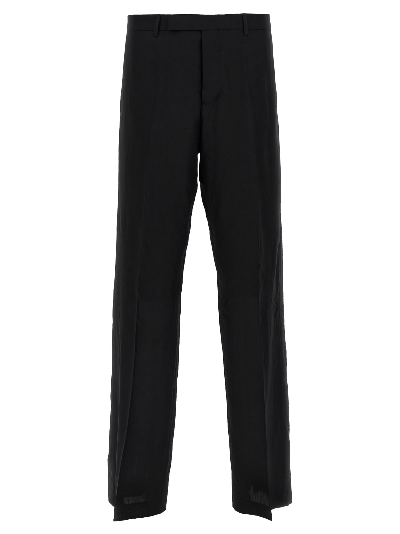 Rick Owens Black Tailored Dietrich Pants