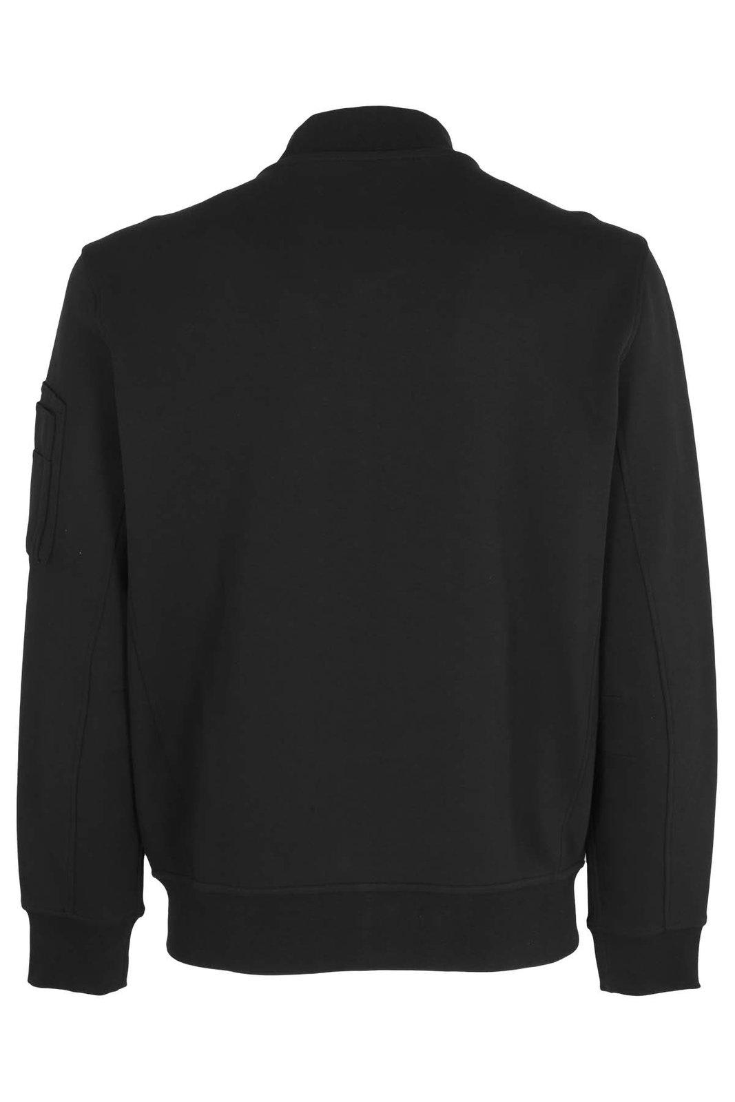 Shop Ralph Lauren Pony Zip-up Sweatshirt In Black