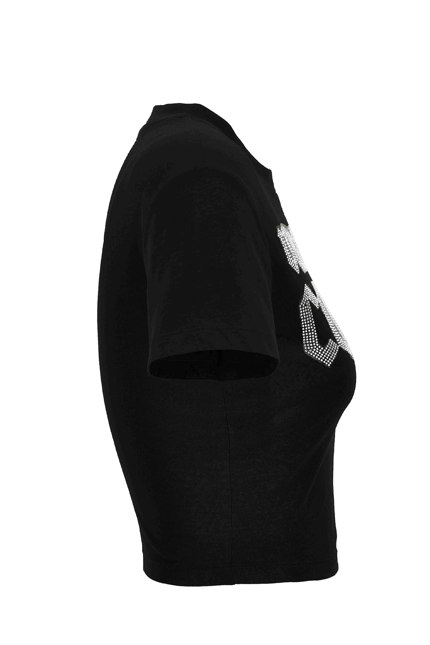 Shop Versace Jeans Couture T-shirt In Black