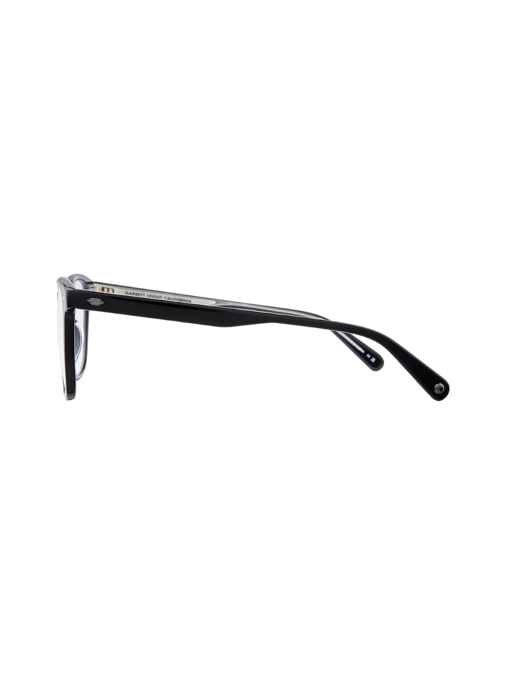 Garrett Leight Alder - Black Glasses In Black