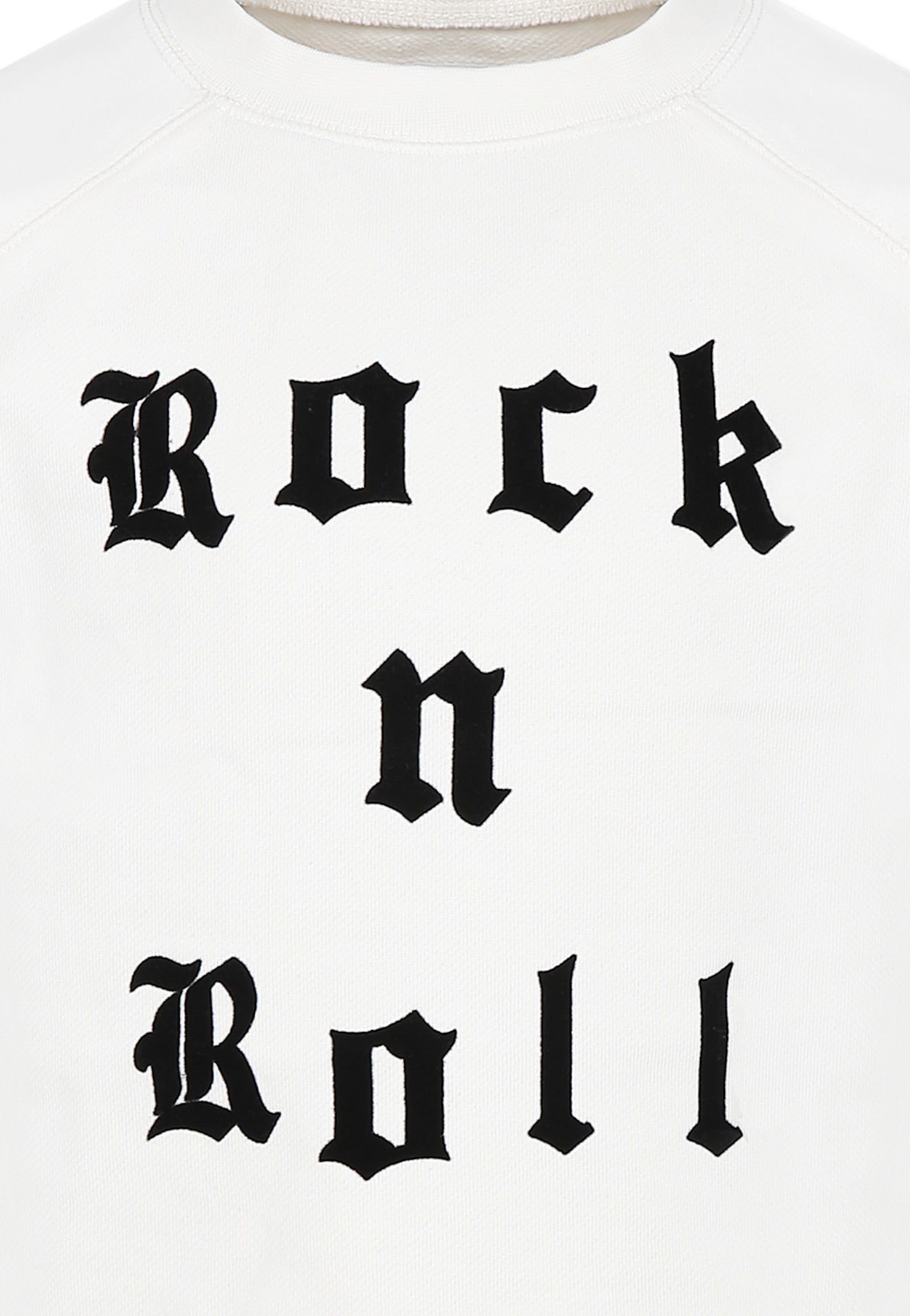 Zadig & Voltaire Ivory Sweatshirt For Girl With Writing In Ivory