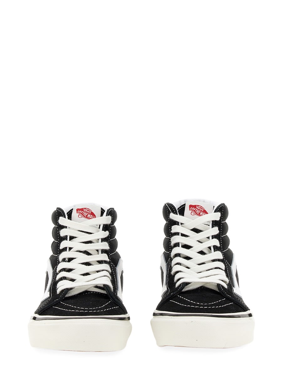Shop Vans Sk8-hi Sneaker In Black
