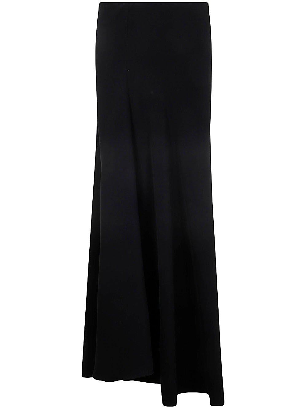 Parosh Poker Asymmetric Hem Maxi Skirt