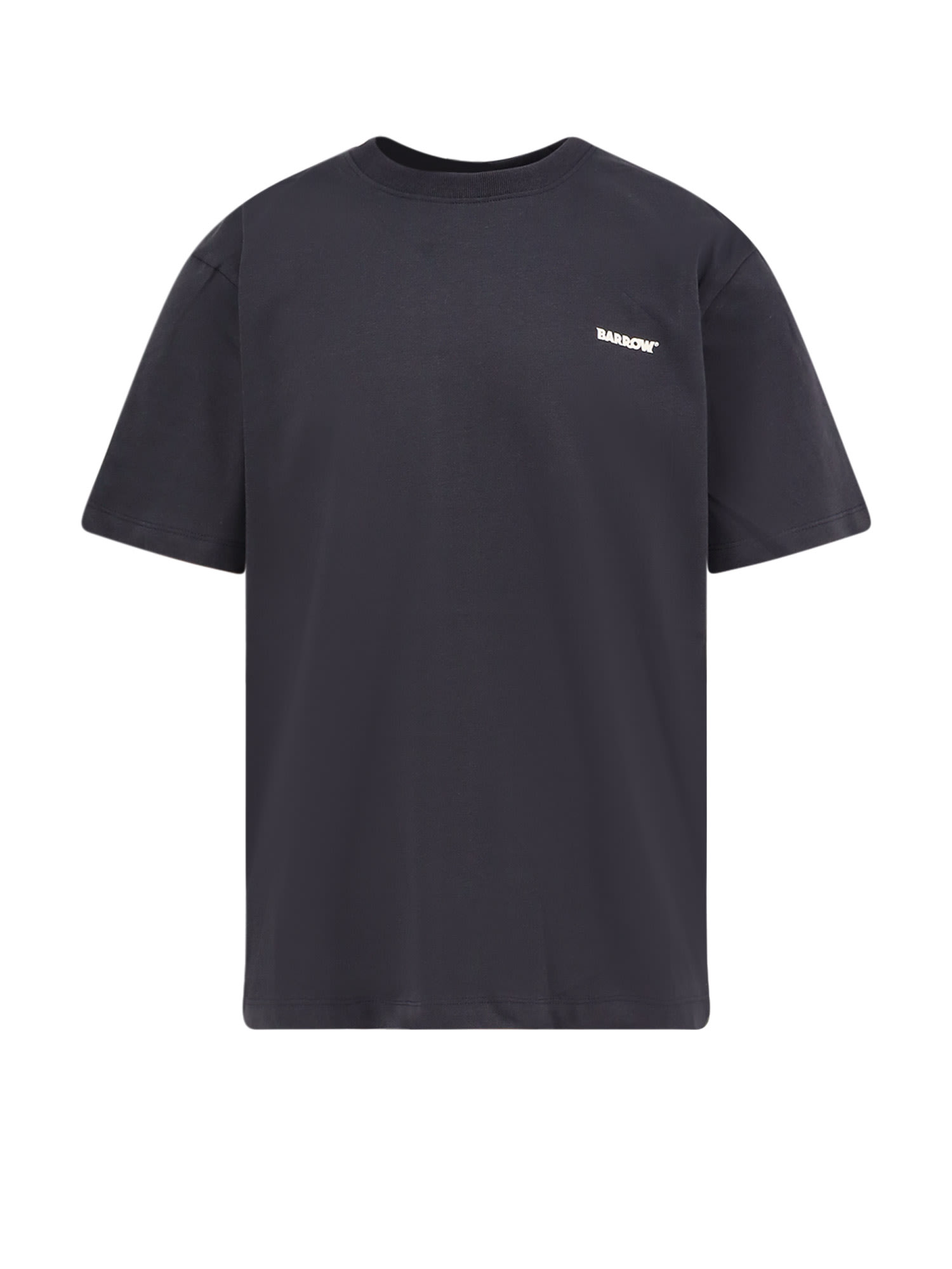 Barrow Cotton T-shirt In Gray