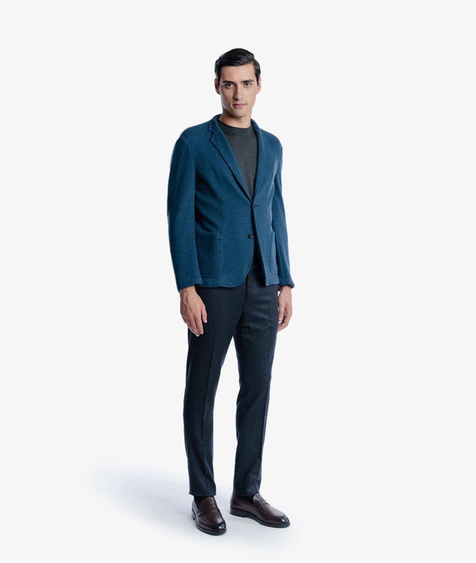 Larusmiani Sporty Blazer Journey Blazer In Teal