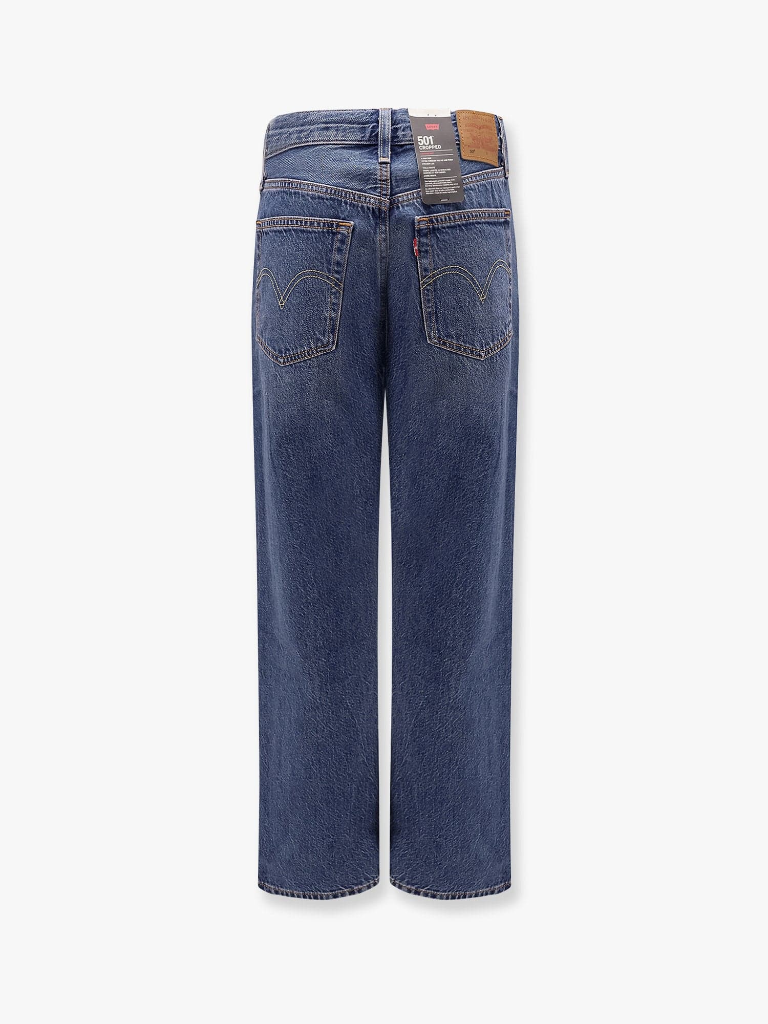 Levi's 501 Cropped Jeans In Blue