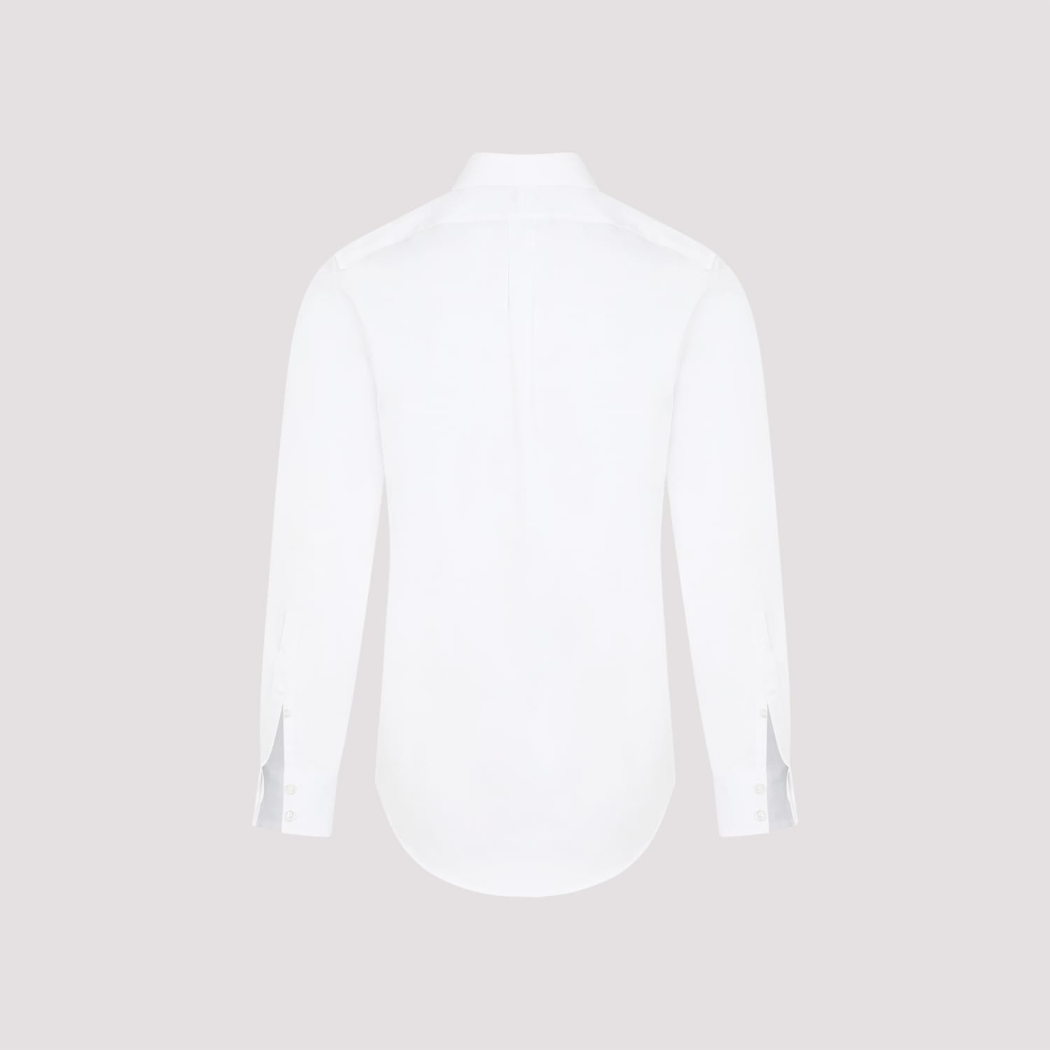 Shop Alexander Mcqueen Cotton Shirt In White