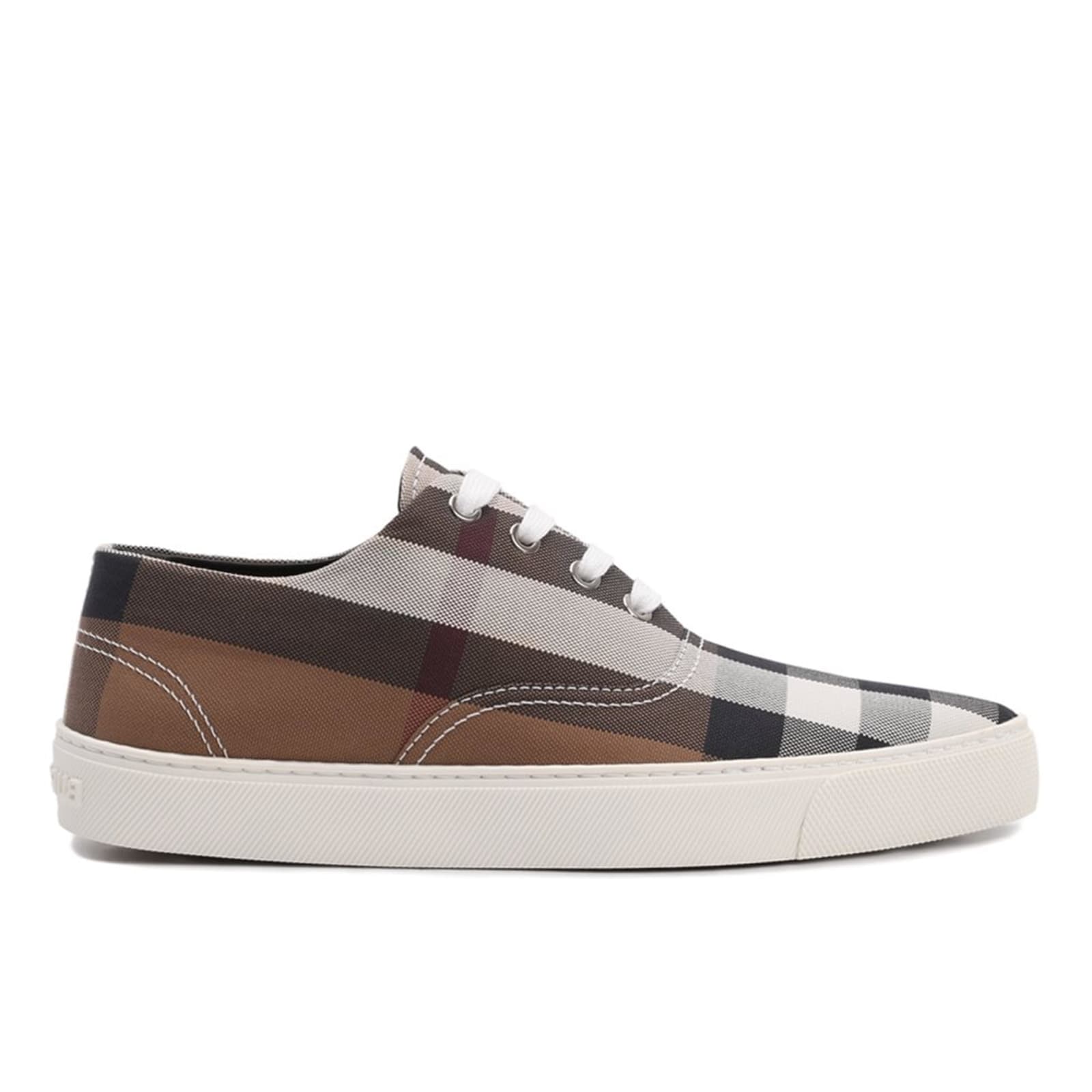 Burberry Check Print Sneakers