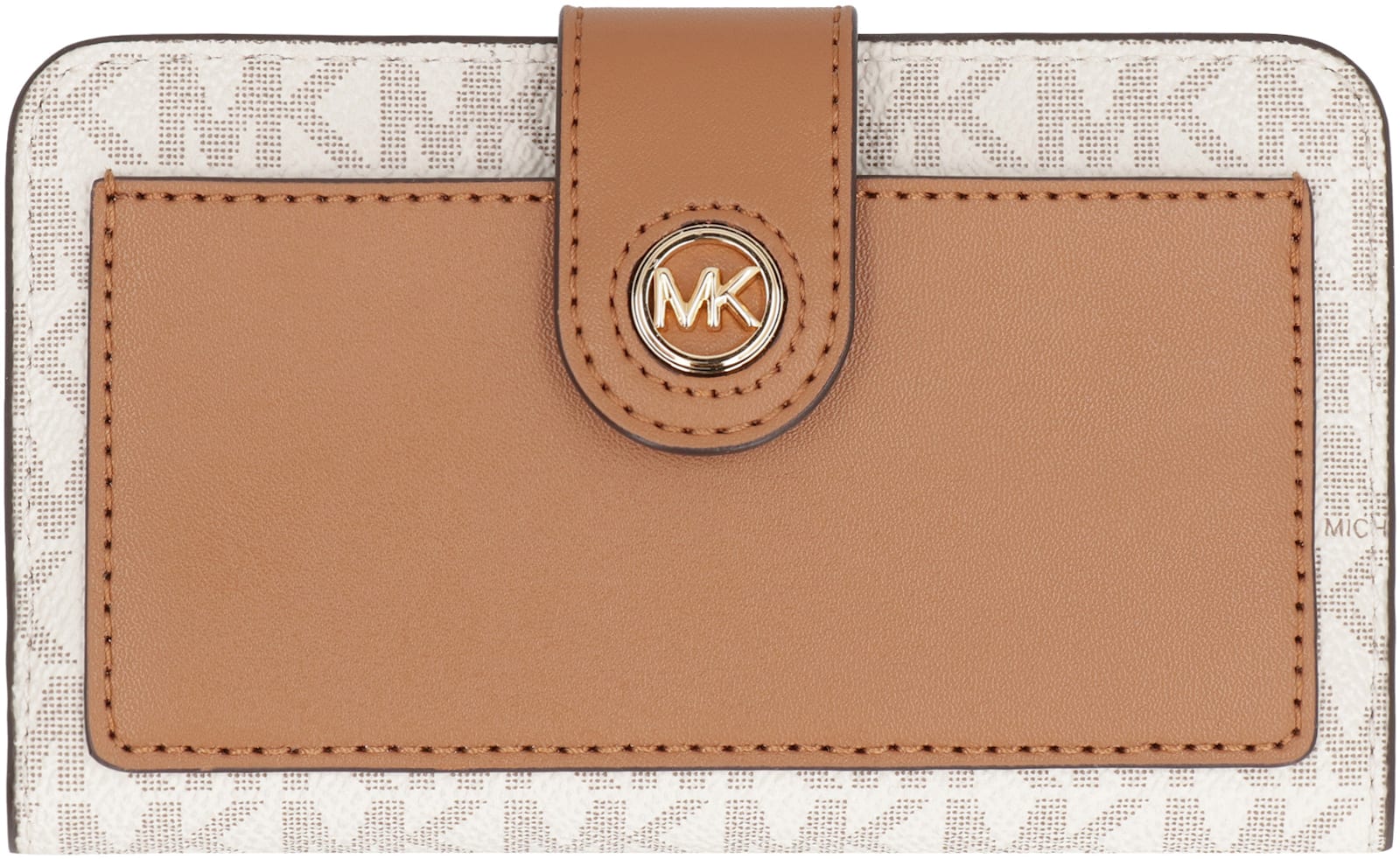 MICHAEL MICHAEL KORS COATED CANVAS WALLET 