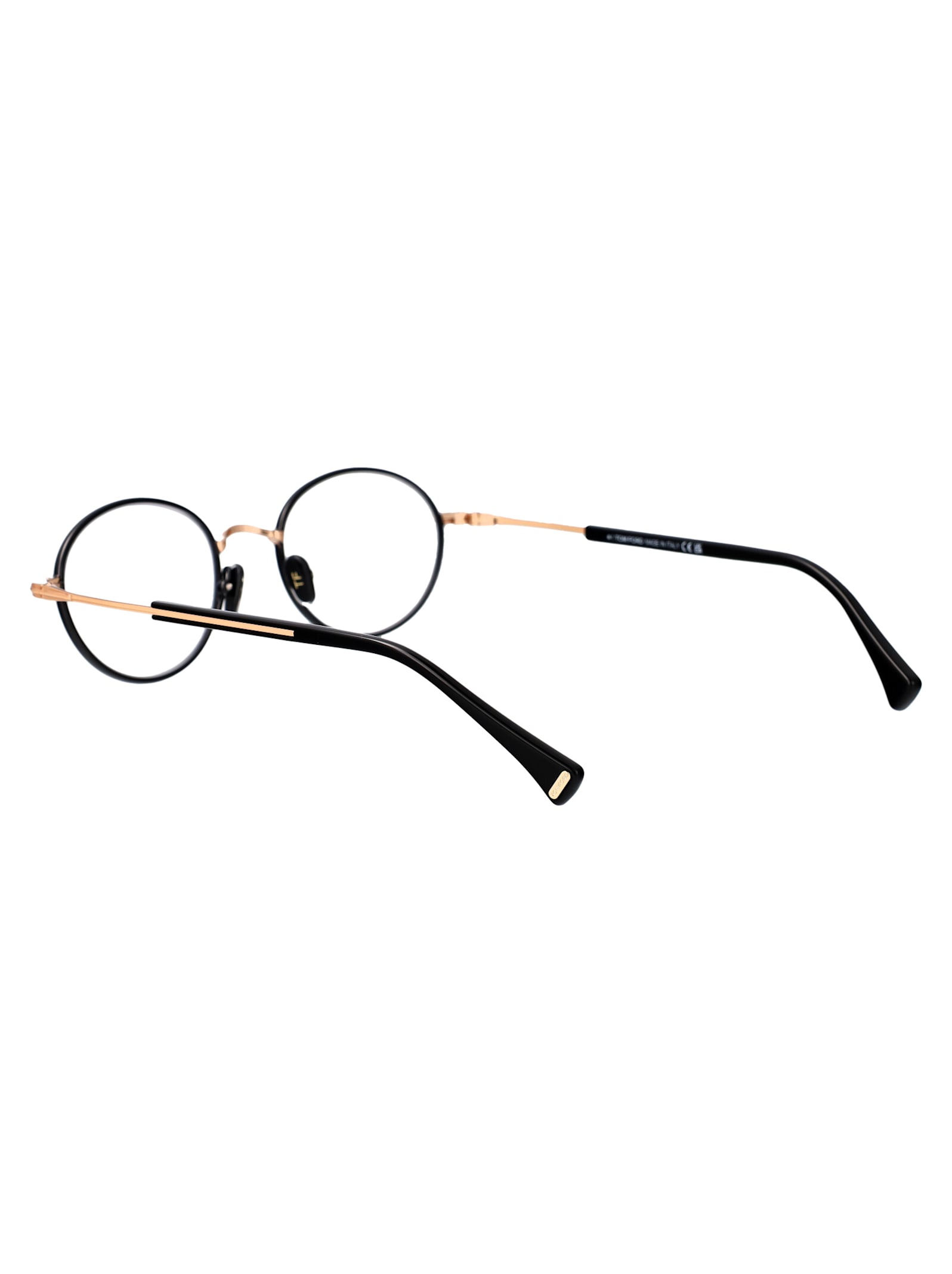Tom Ford Ft5973-b Glasses In Black Rose Gold