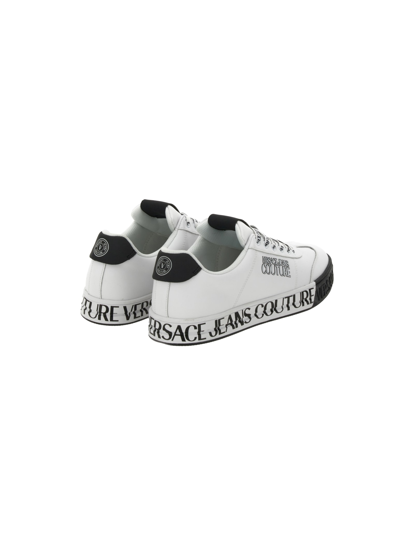 Shop Versace Jeans Couture Shoes In White