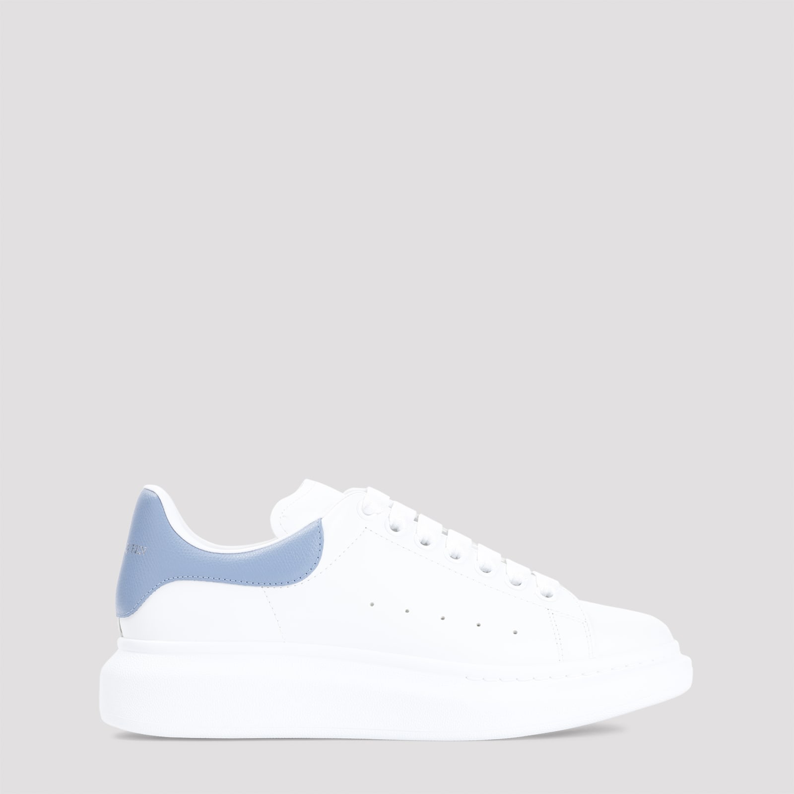 Shop Alexander Mcqueen Sneakers In White Navy