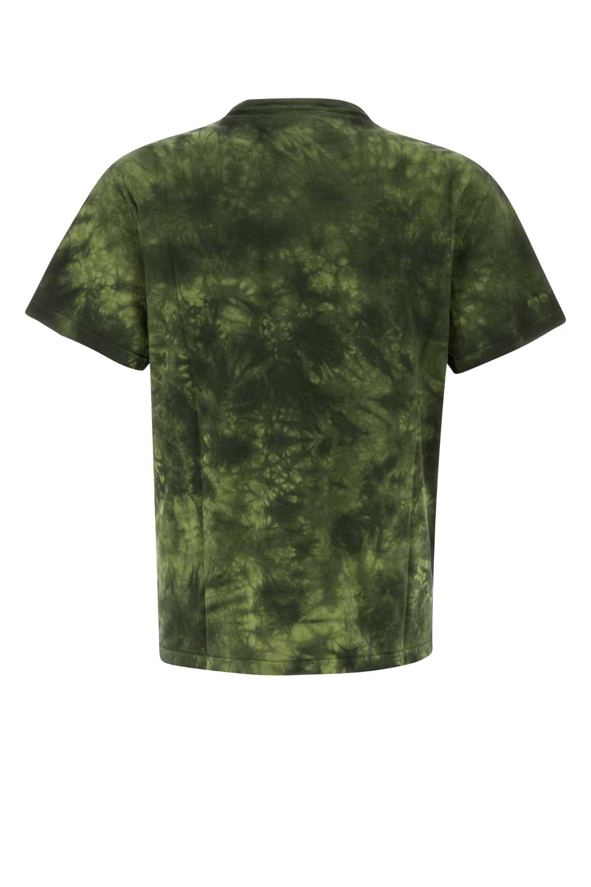 Shop Alexander Mcqueen Green Cotton T-shirt