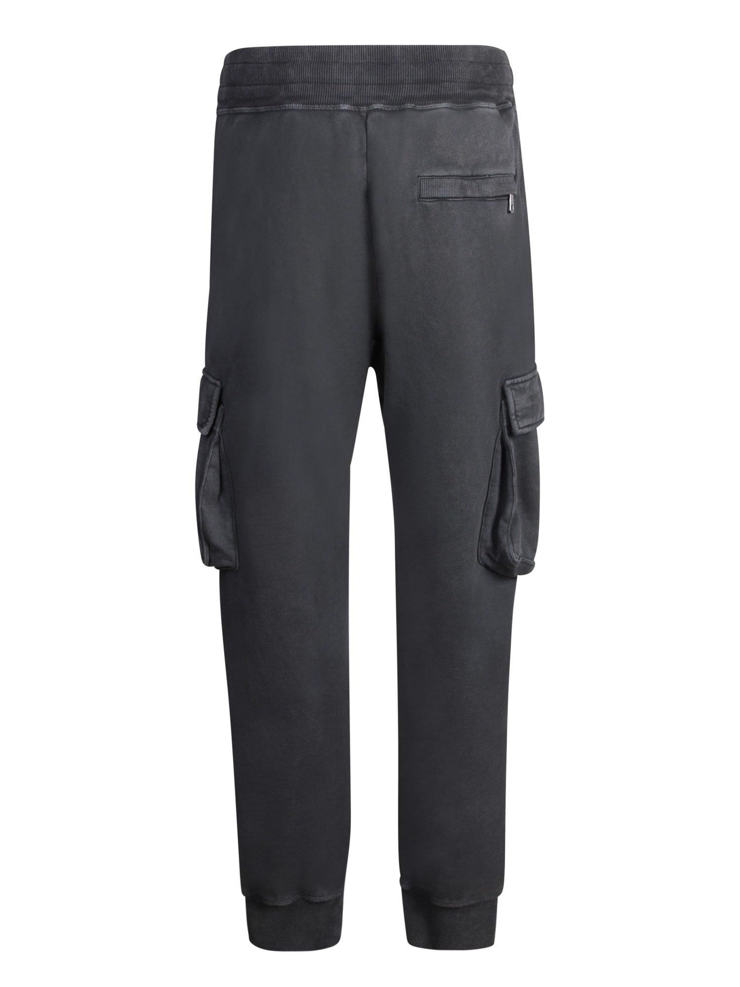 Shop Dolce & Gabbana Cargo Jogger Trousers In Black