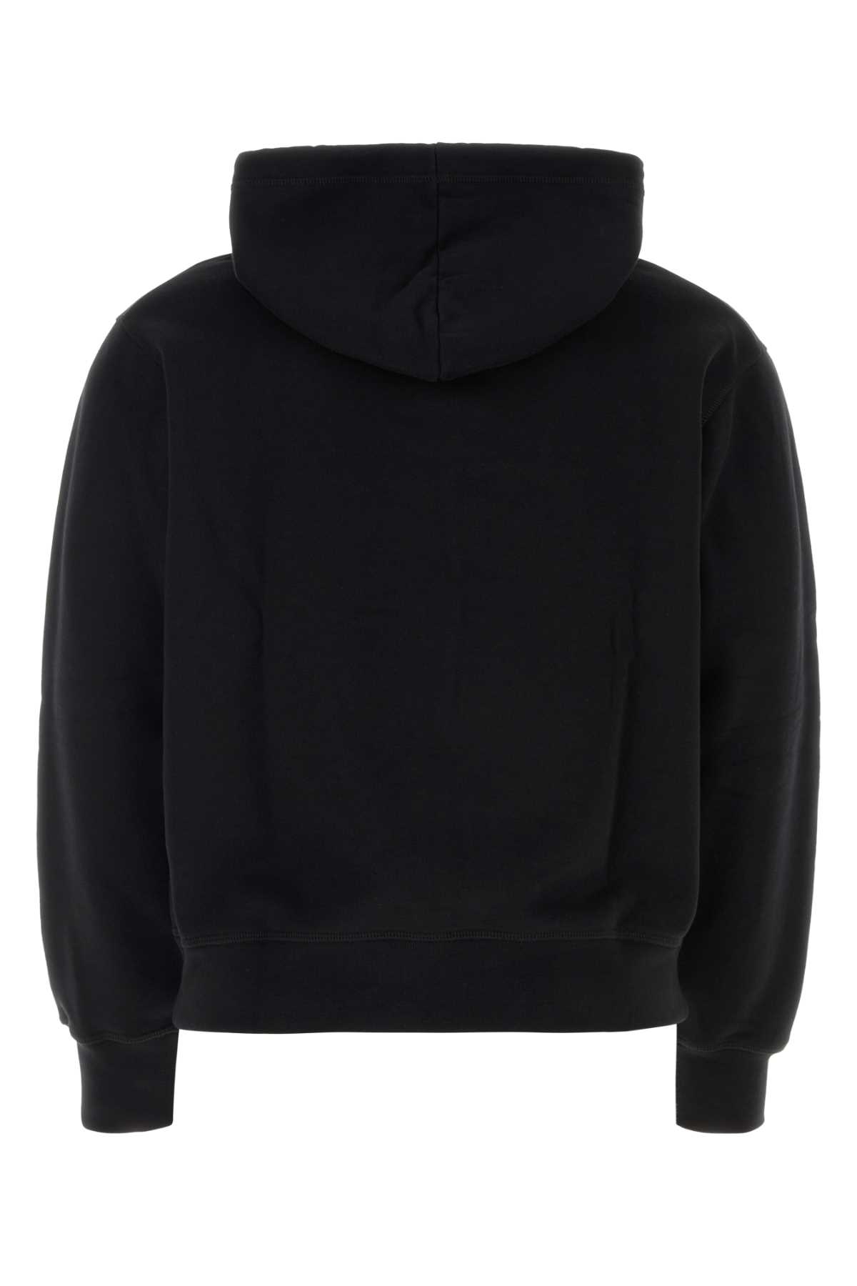 Shop Dsquared2 Black Cotton Sweatshirt