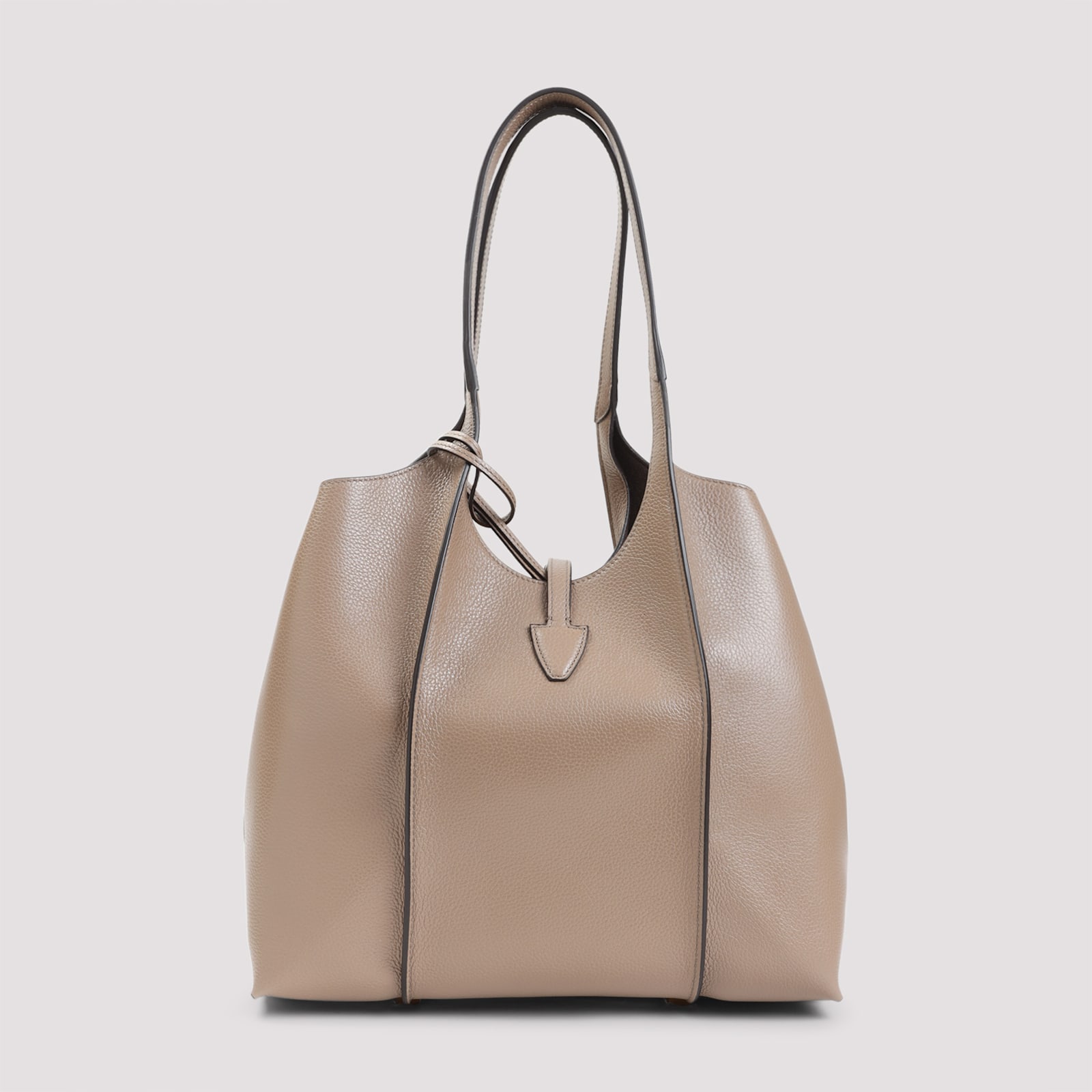 Tod's T Timeless Shopping Small Bag In Nude